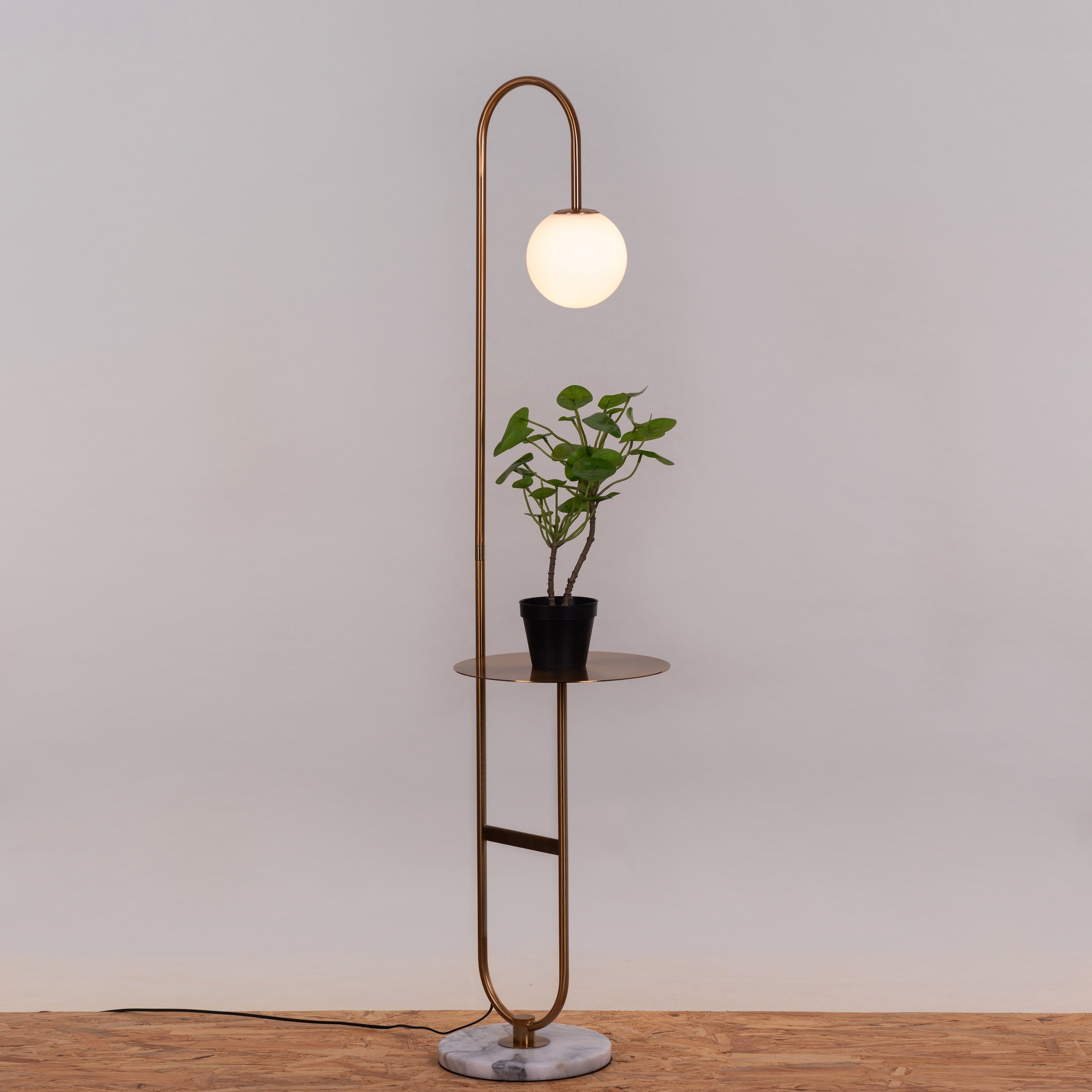 A Star Forever (Gold) Marble Floor Lamp