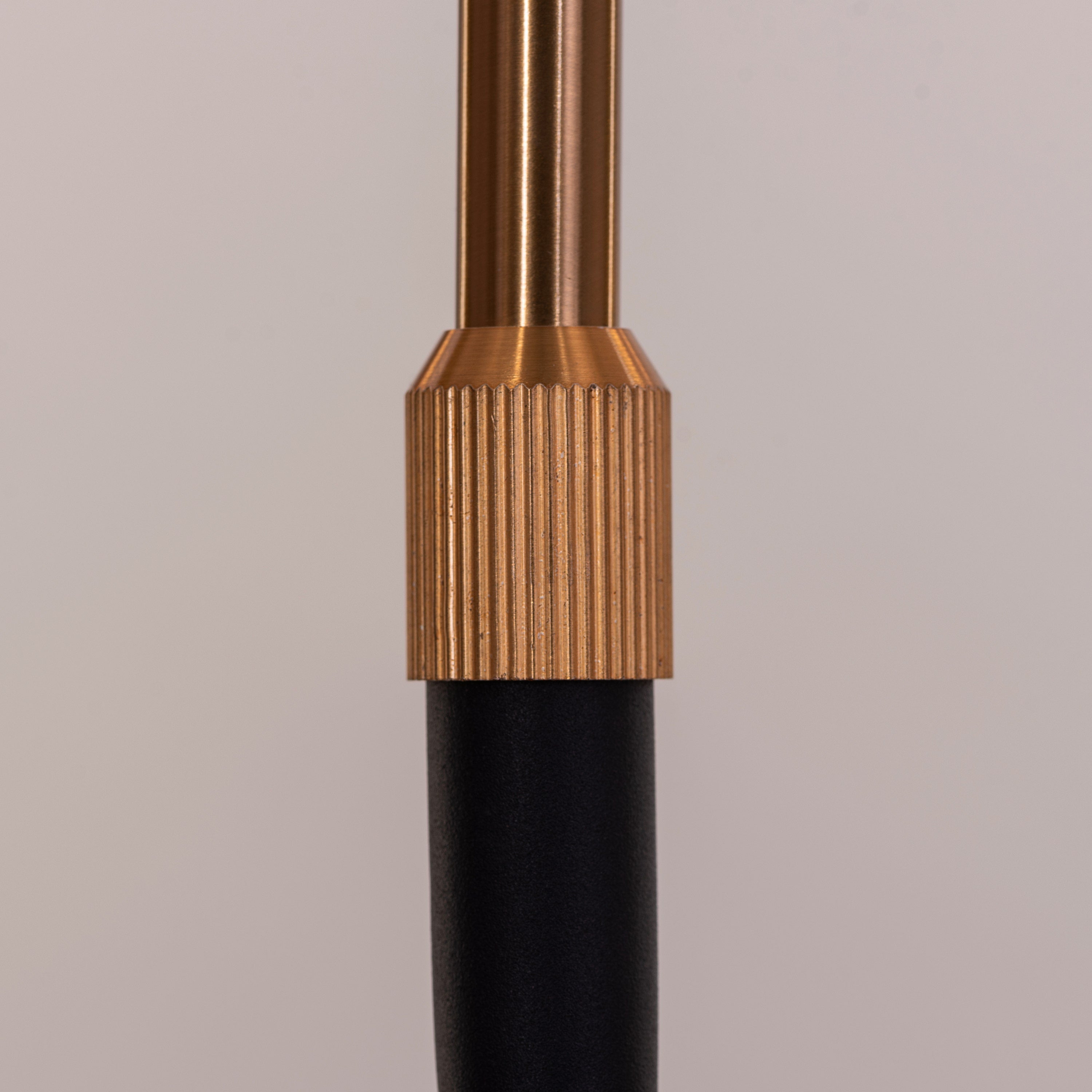 Face The Music (Gold, Black) Marble Floor Lamp