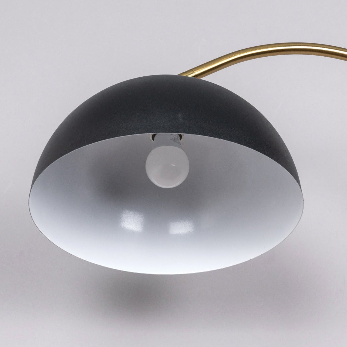 Rising Tide (Black, Gold) Marble Floor Lamp