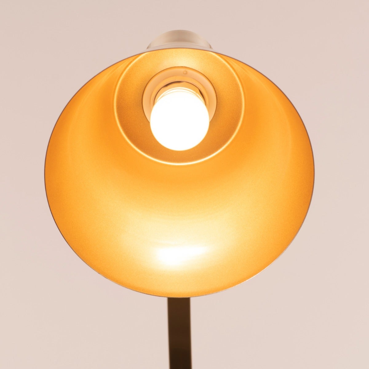 One Step Forward (Gold, White) Marble Floor Lamp