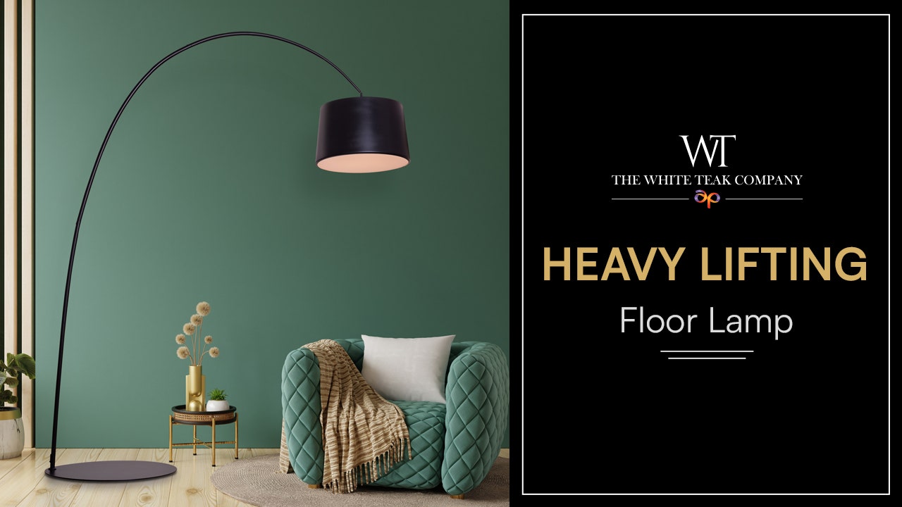Heavy Lifting (Black) Floor Lamp