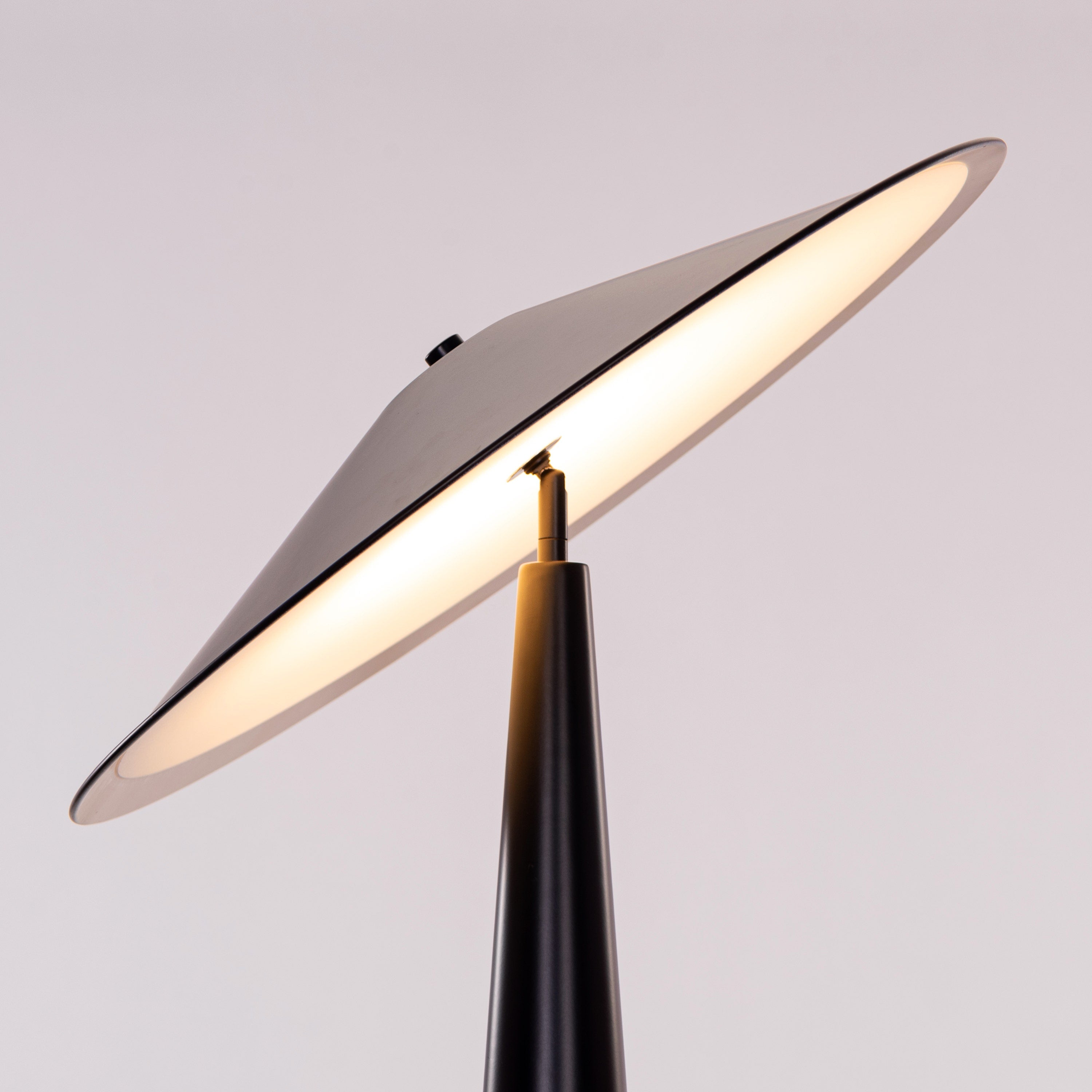 Can't Quit Me (Black) Built-In LED Floor Lamp