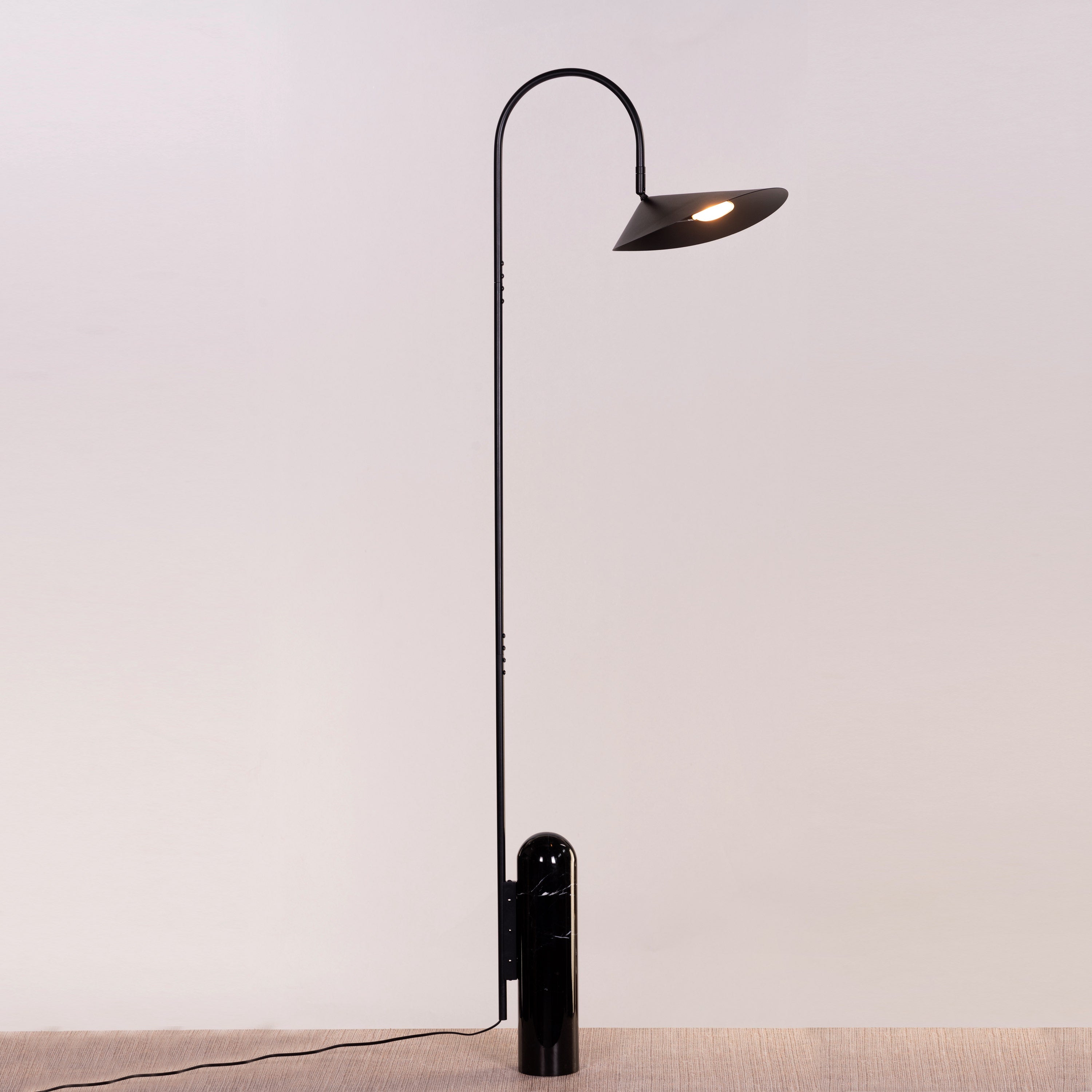 Truth Or Dare (Black) Marble Floor Lamp