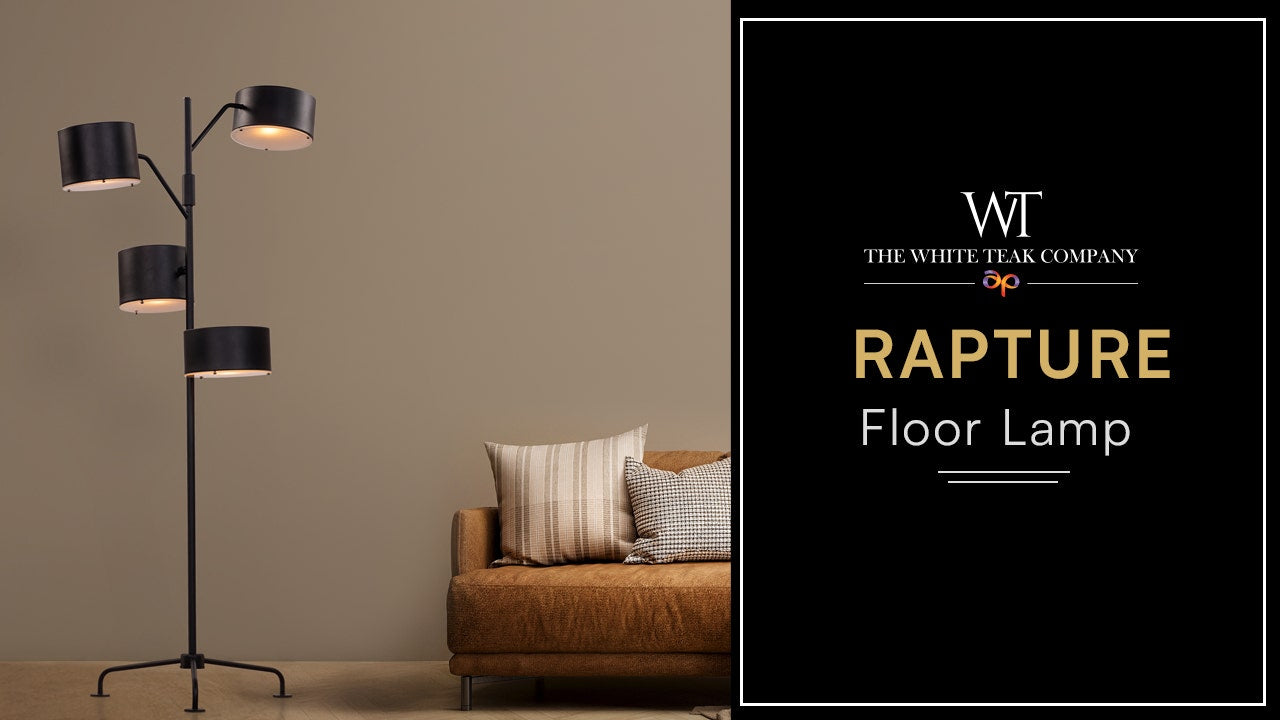 Rapture (Black) Floor Lamp