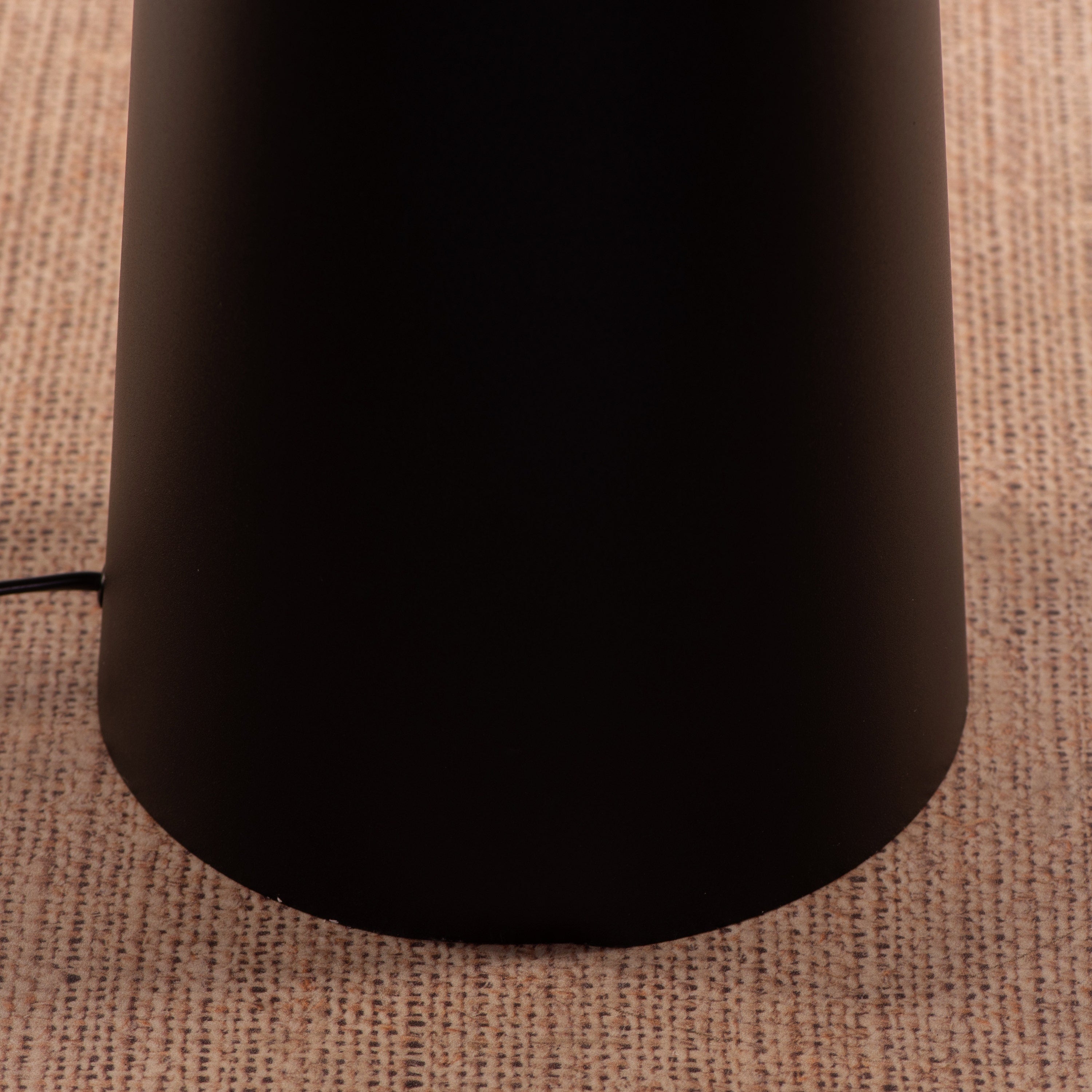 Crown Of The Dawn (Black, White) Floor Lamp