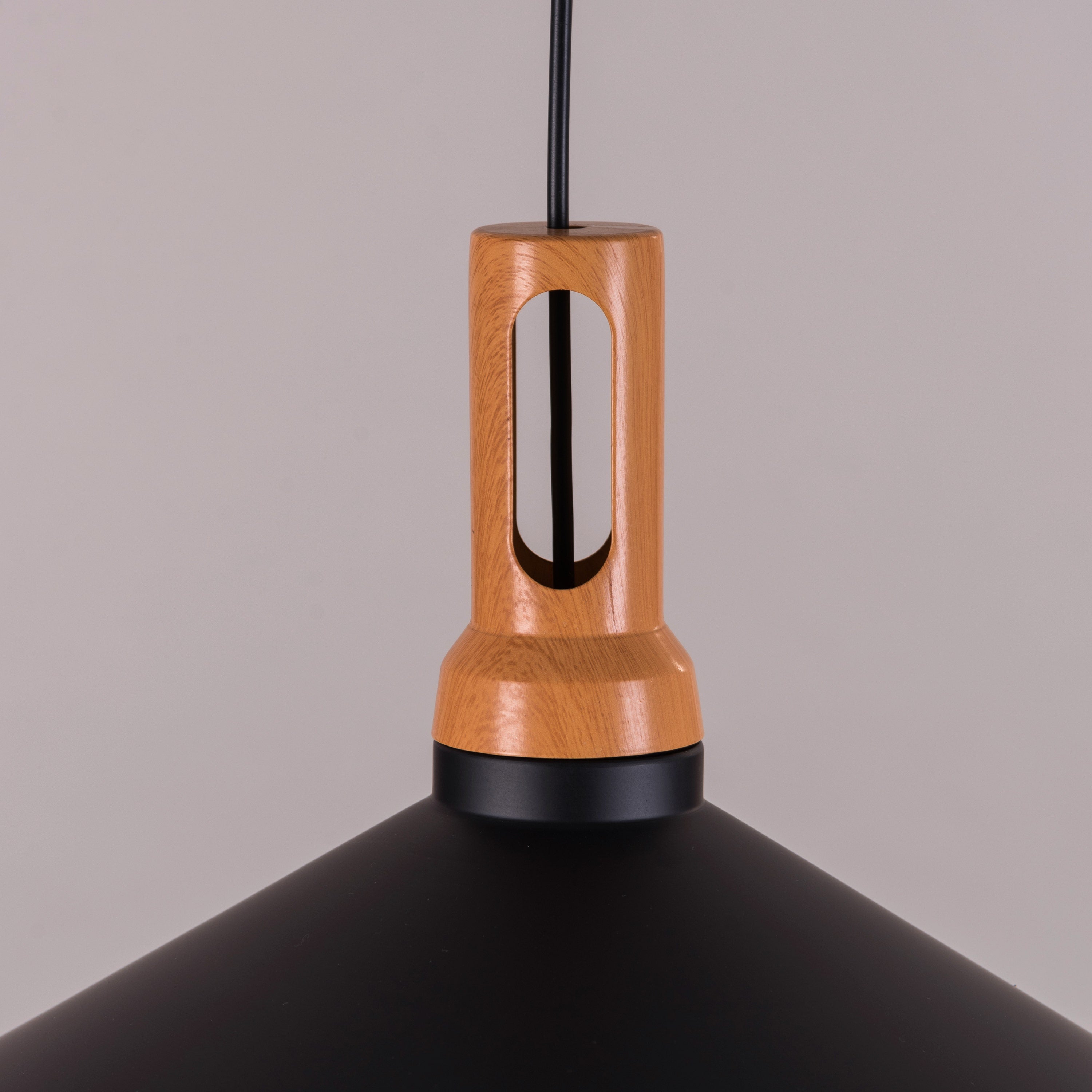 Bowled Over (Black) Pendant Light