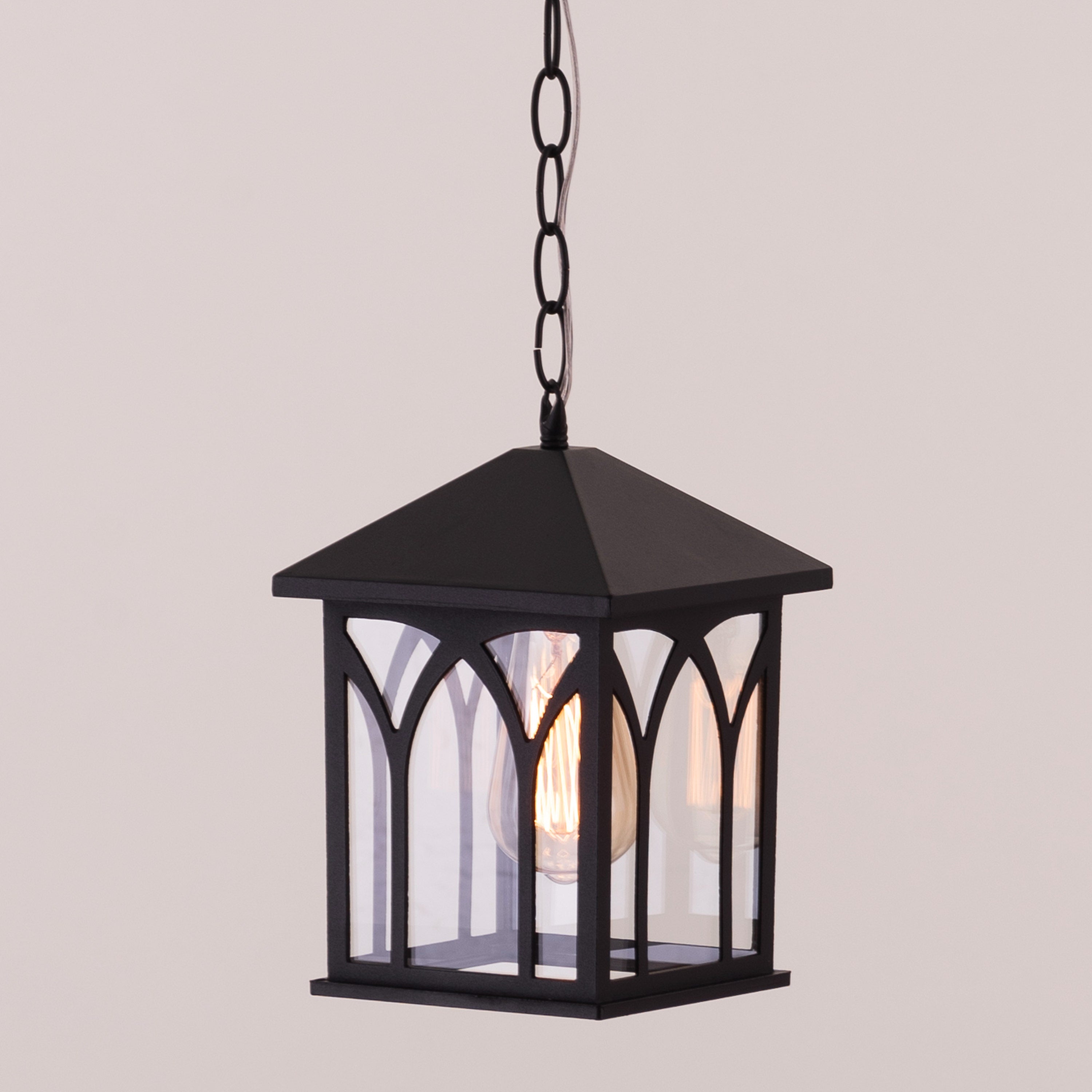 Dance More (Black) Outdoor Pendant Light