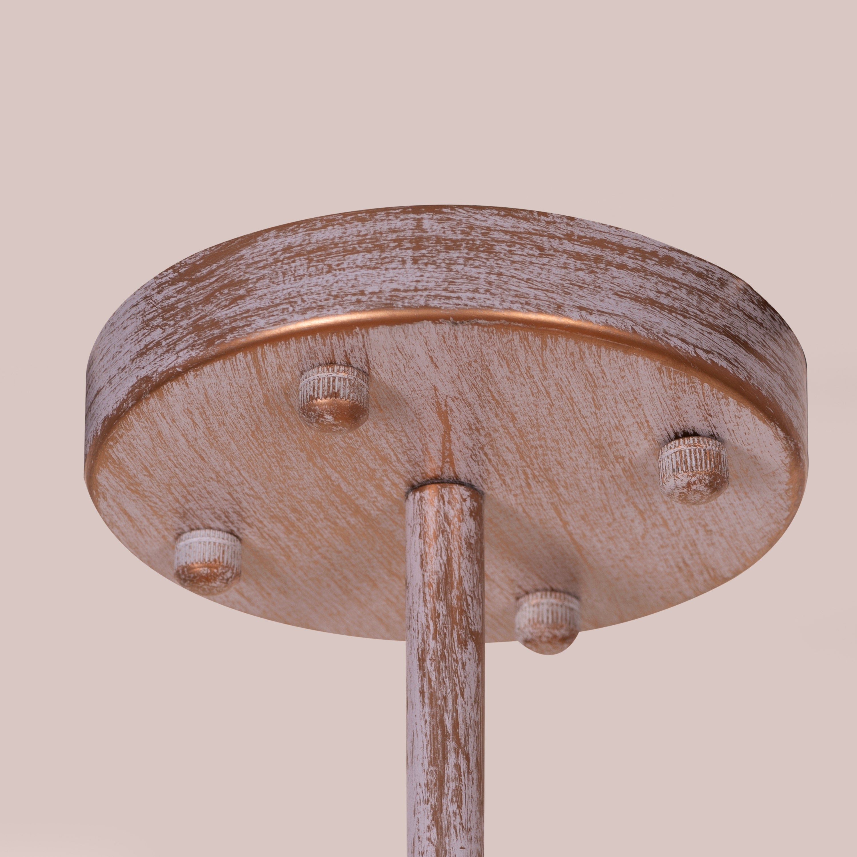 Calm In Chaos (Large, Vintage Gold, Black) Chandelier