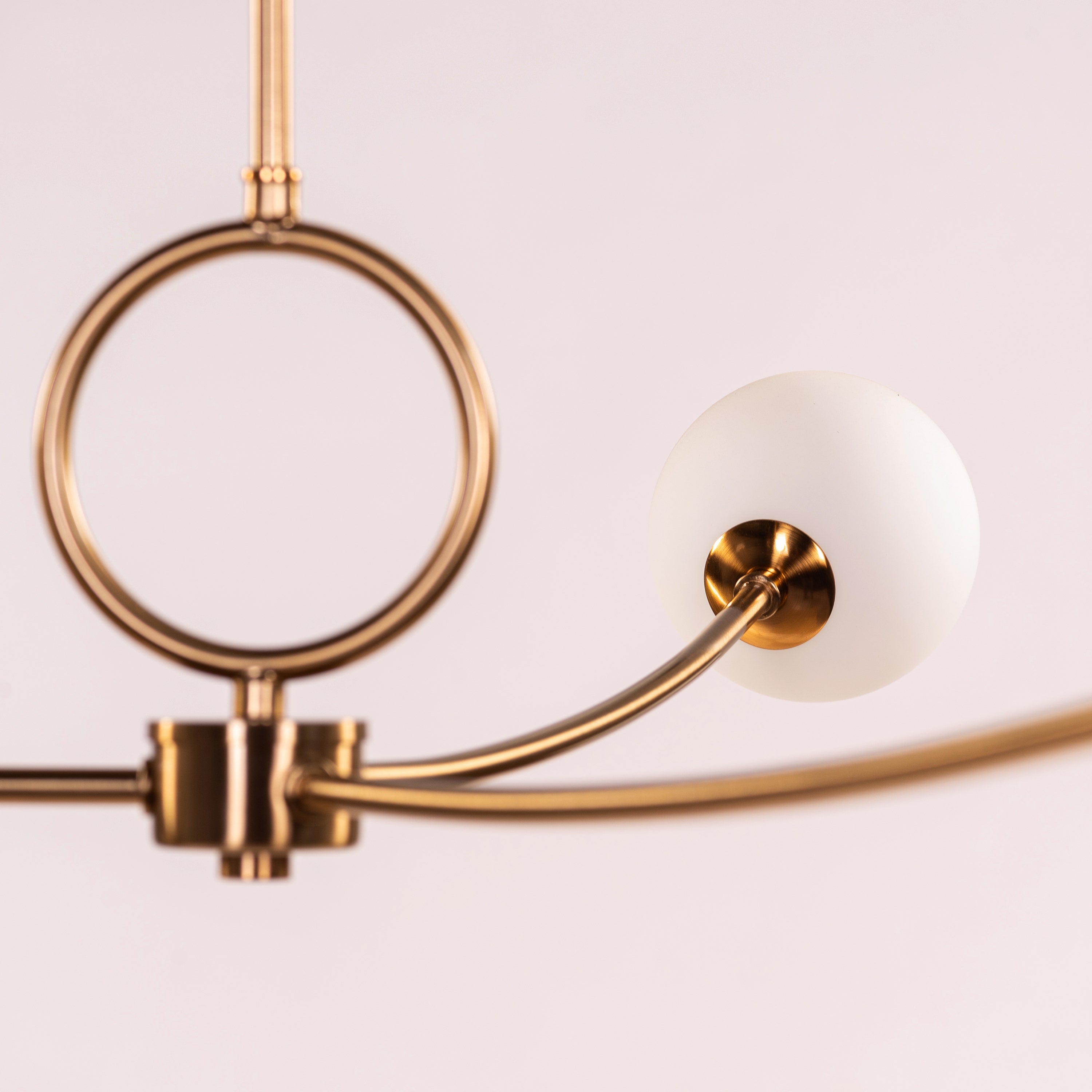 Home Already (Gold, Milky White) Pendant Light