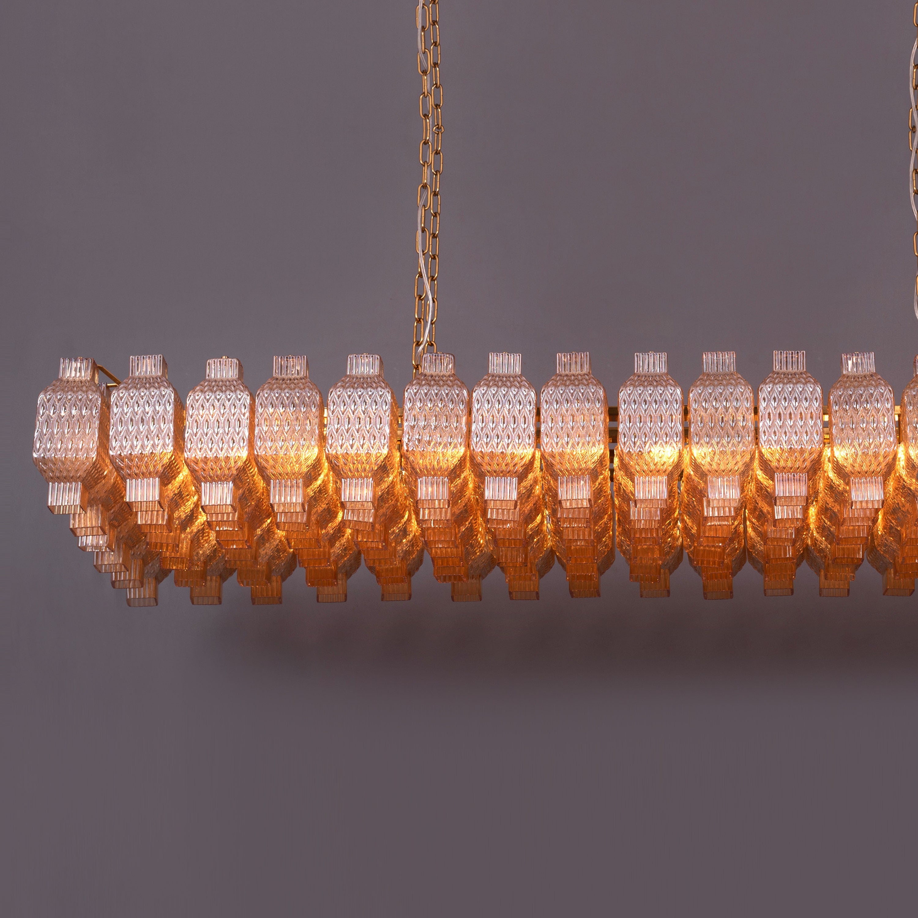 Snatched For The Gods (Large, Amber) Crystal Chandelier