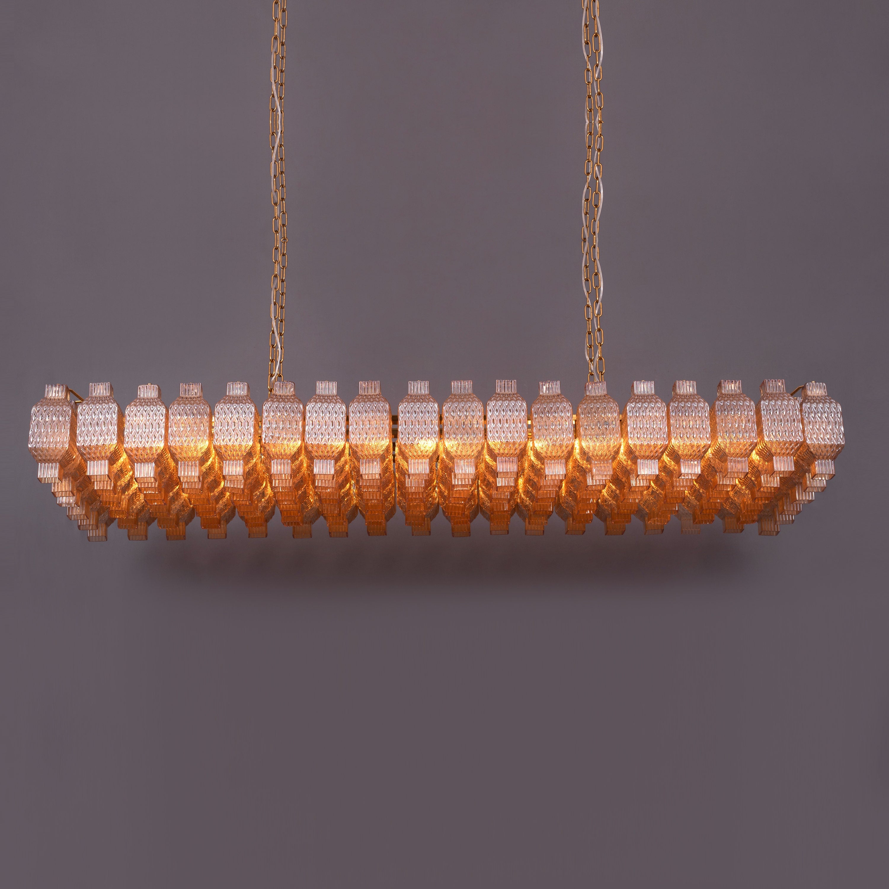 Snatched For The Gods (Large, Amber) Crystal Chandelier