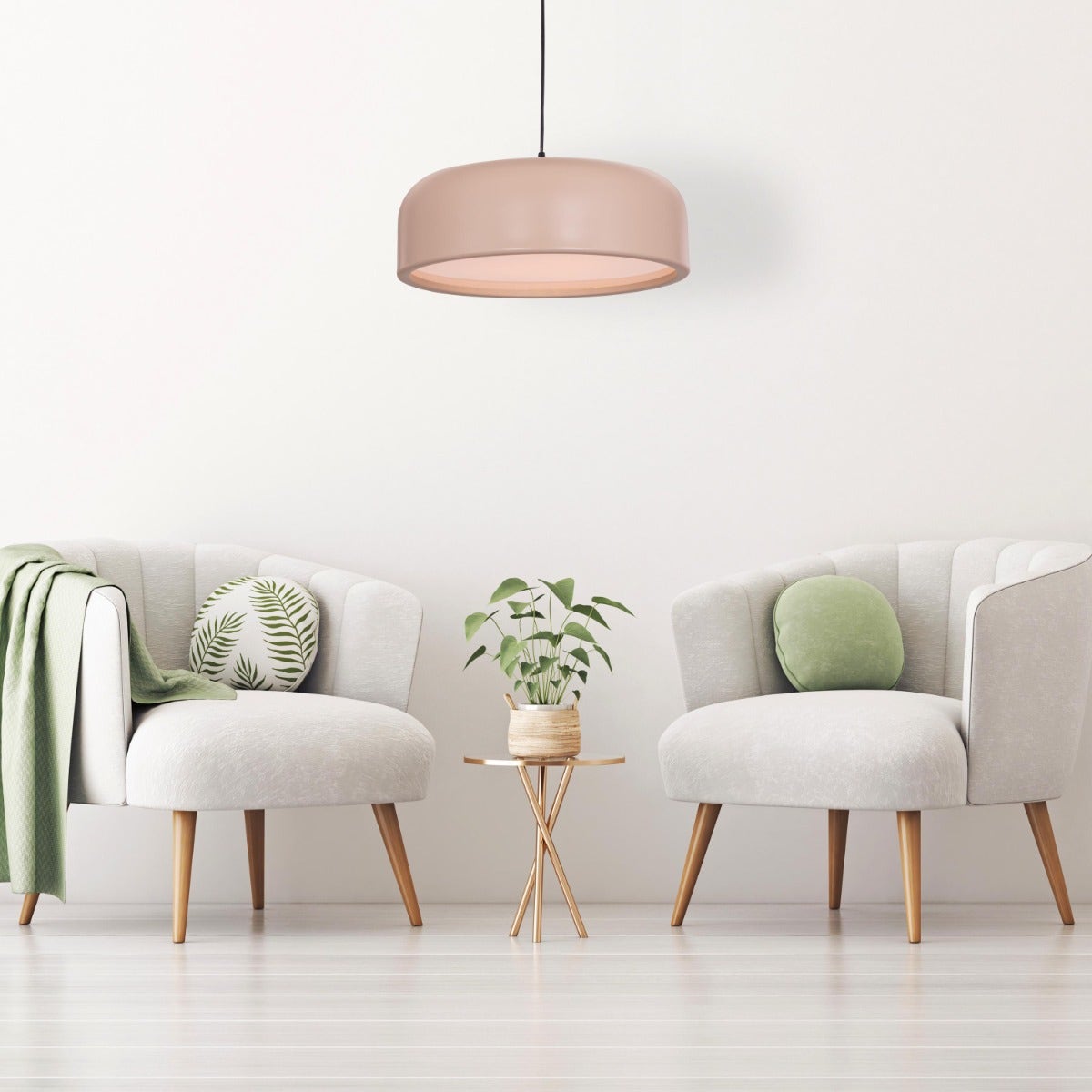 Artistic (19", Khaki) Pendant Light