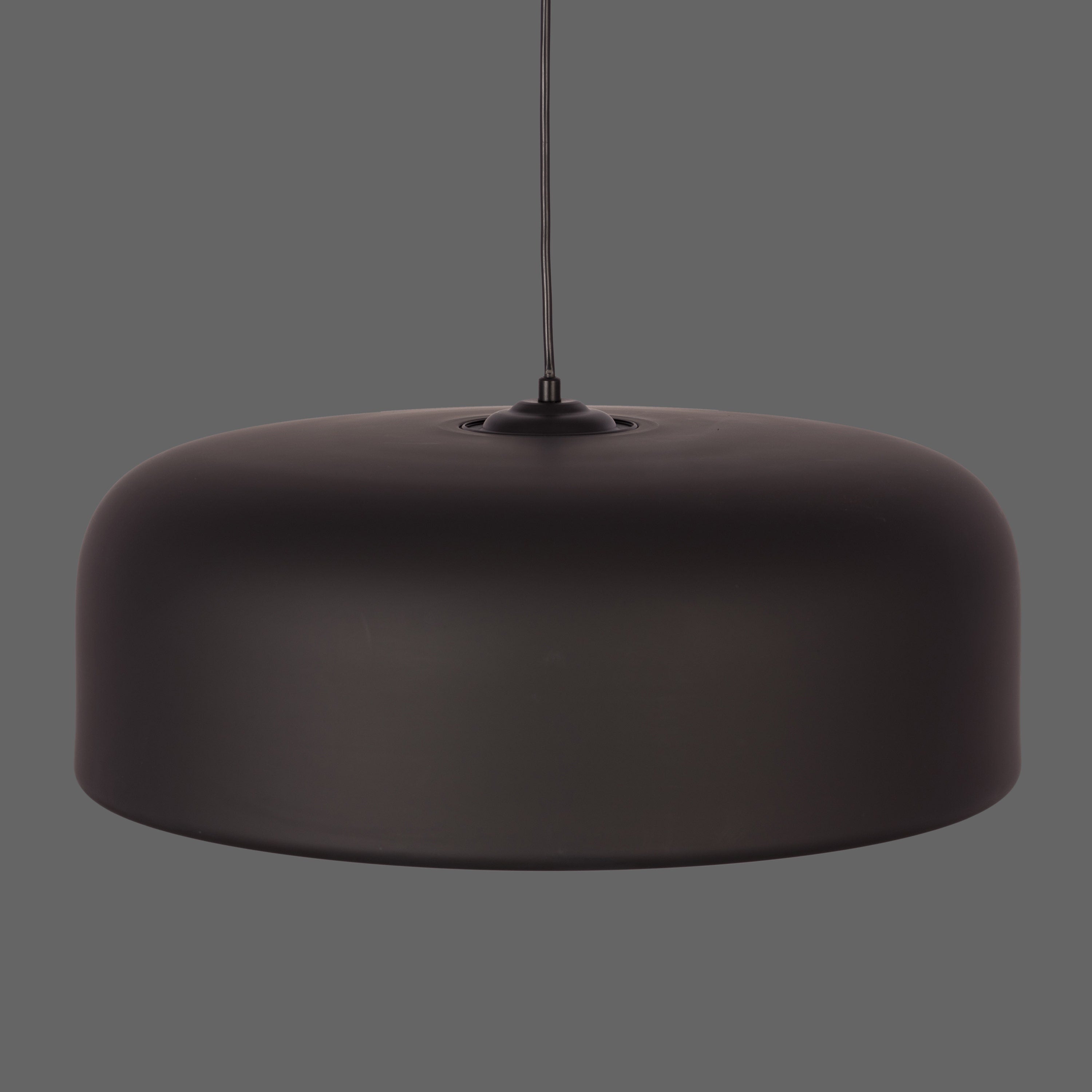 Artistic (19", Black, Smart LED) Pendant Light (3 Smart LED Bulbs Included)