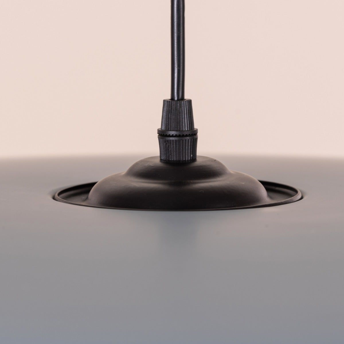 Artistic (24", Grey, Smart LED) Pendant Light (3 Smart LED Bulbs Included)