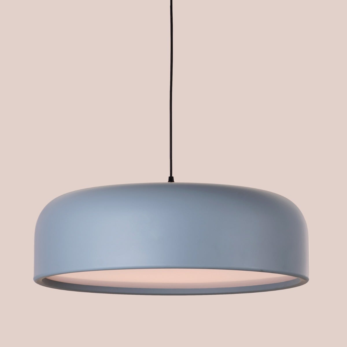 Artistic (24", Grey, Smart LED) Pendant Light (3 Smart LED Bulbs Included)