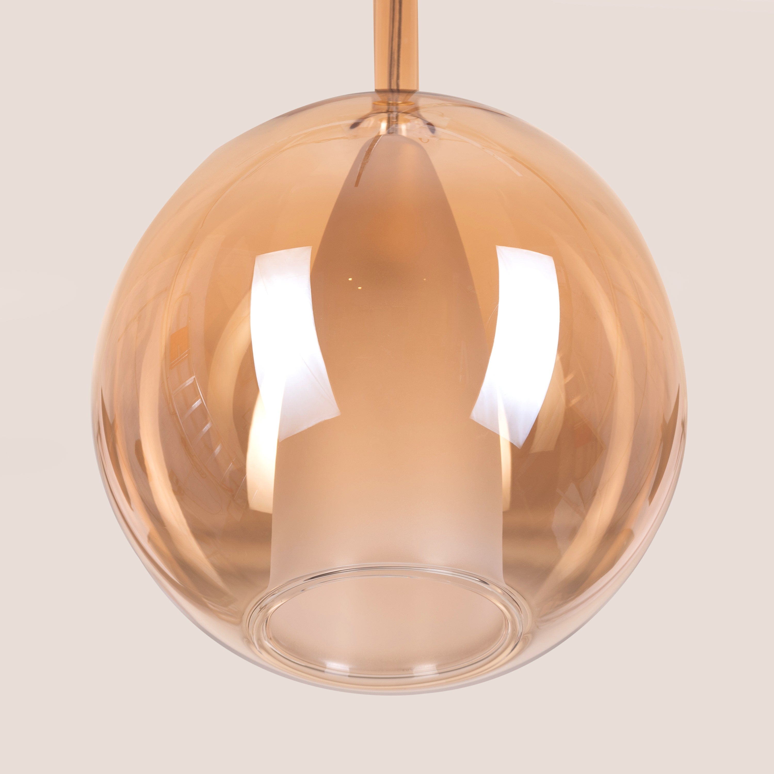 First Sign (Amber) Glass Pendant Light