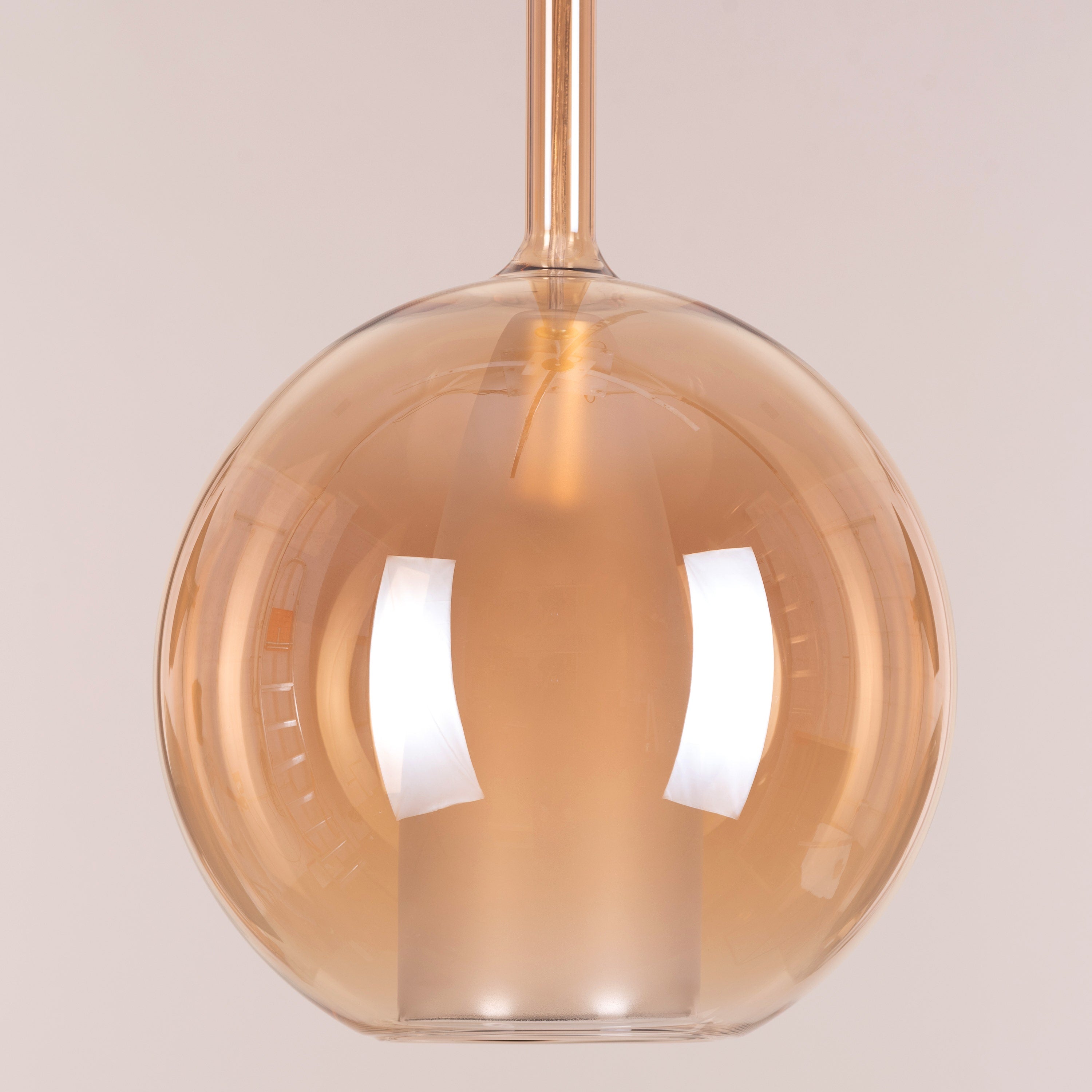 First Sign (Amber) Glass Pendant Light