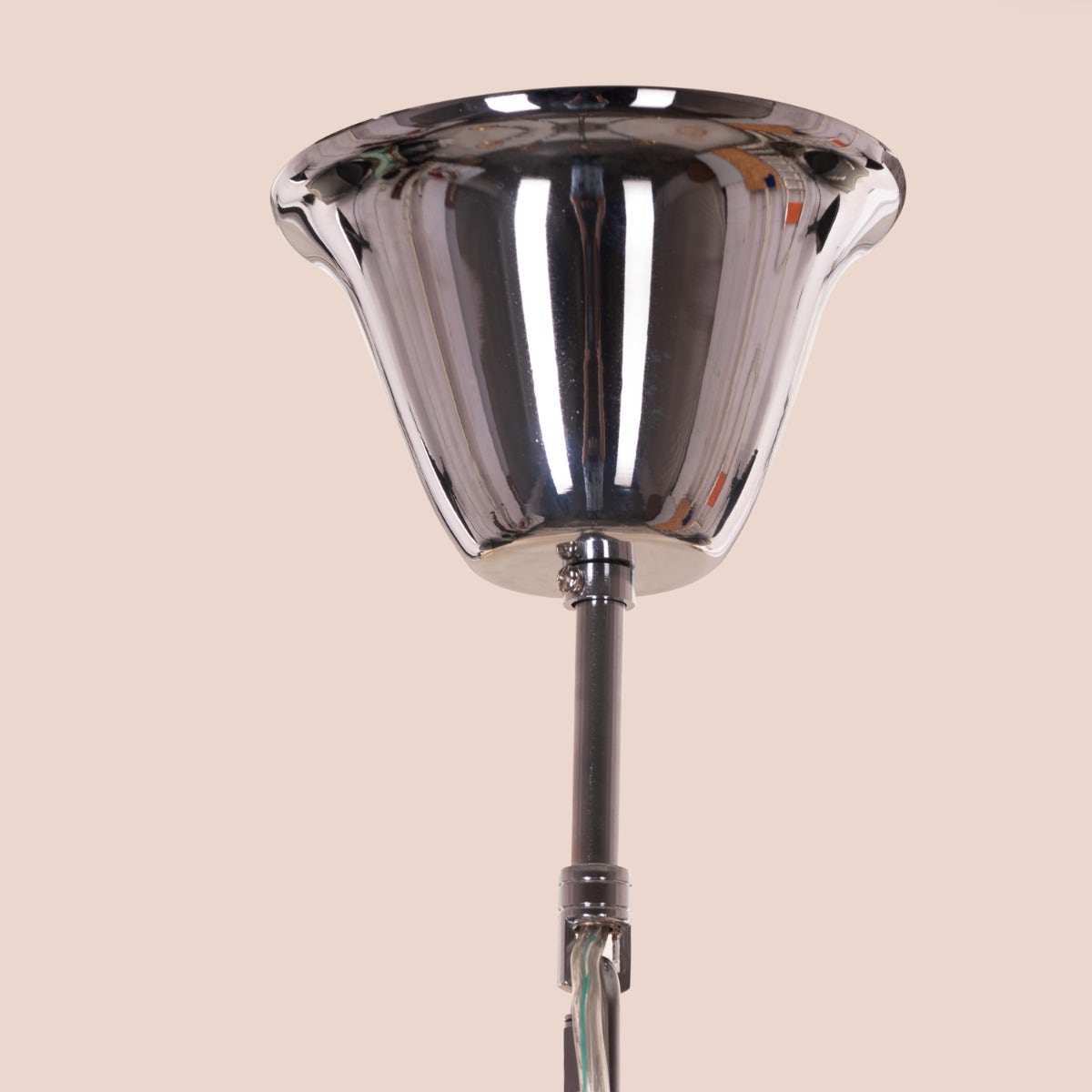 Steps Of Rome (Large, Green, Amber) Glass Chandelier