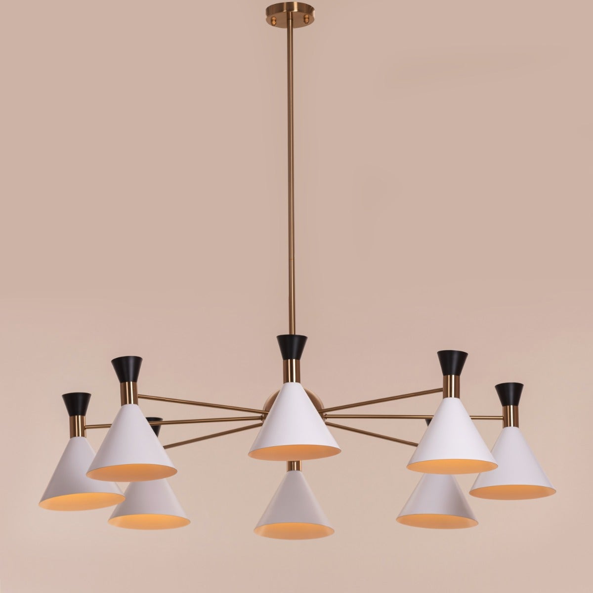 Drama Queen (Large, White) Chandelier