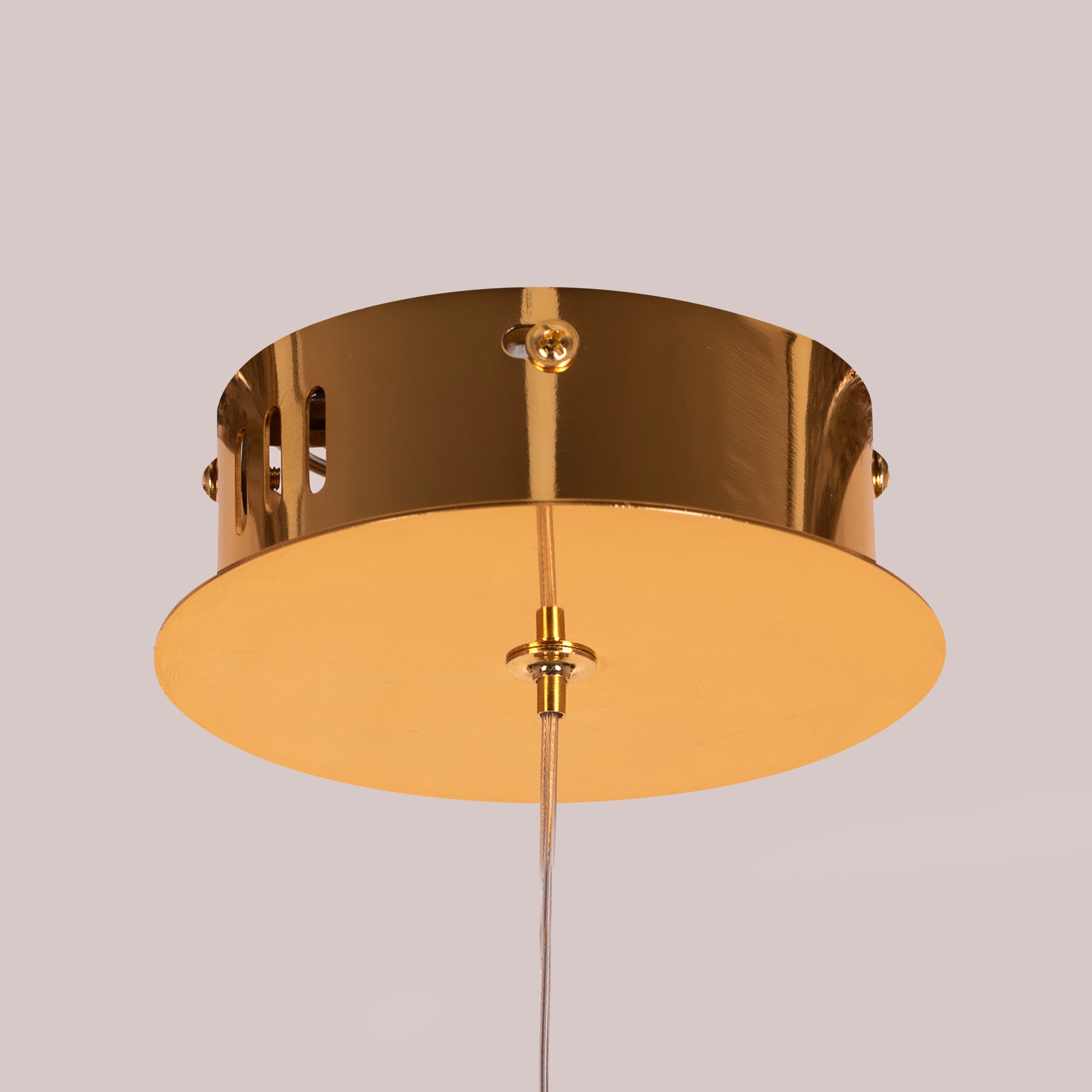 Hawaiian Cocktail (Blue, Built-In LED) Glass Pendant Light