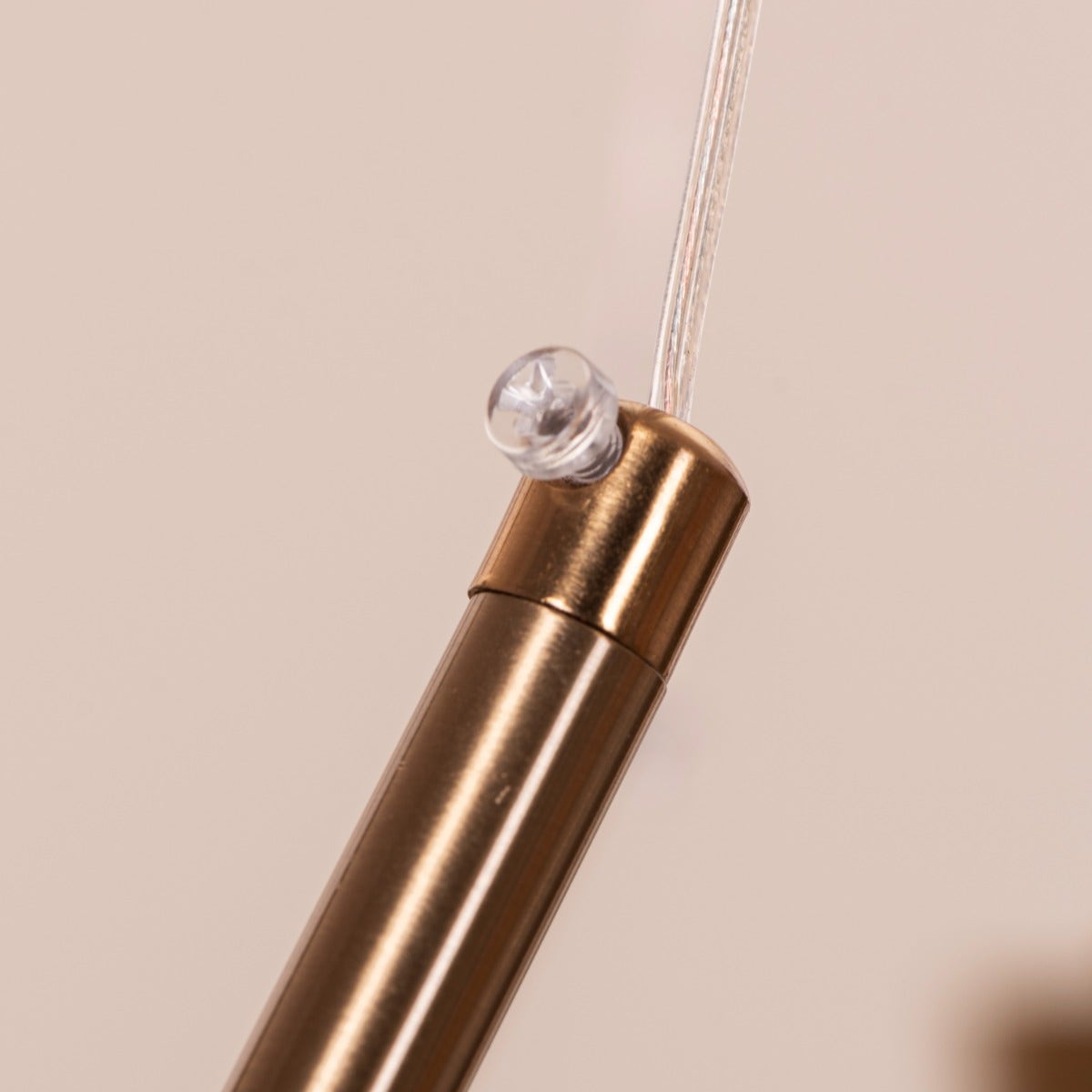 Alive On Grid Power (Large, Gold, Dimmable LED with Remote Control) Chandelier