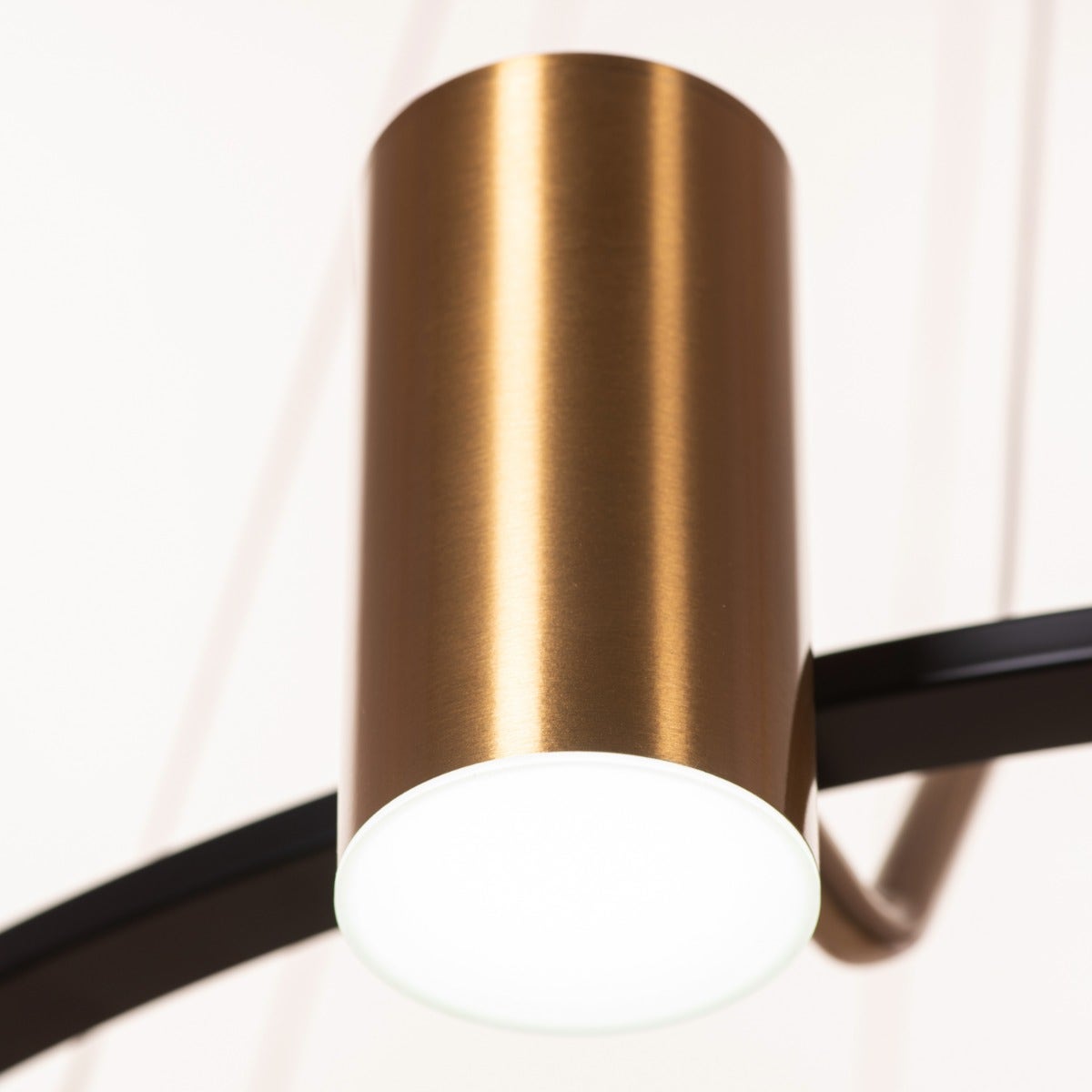 Alive On Grid Power (Large, Gold, Dimmable LED with Remote Control) Chandelier