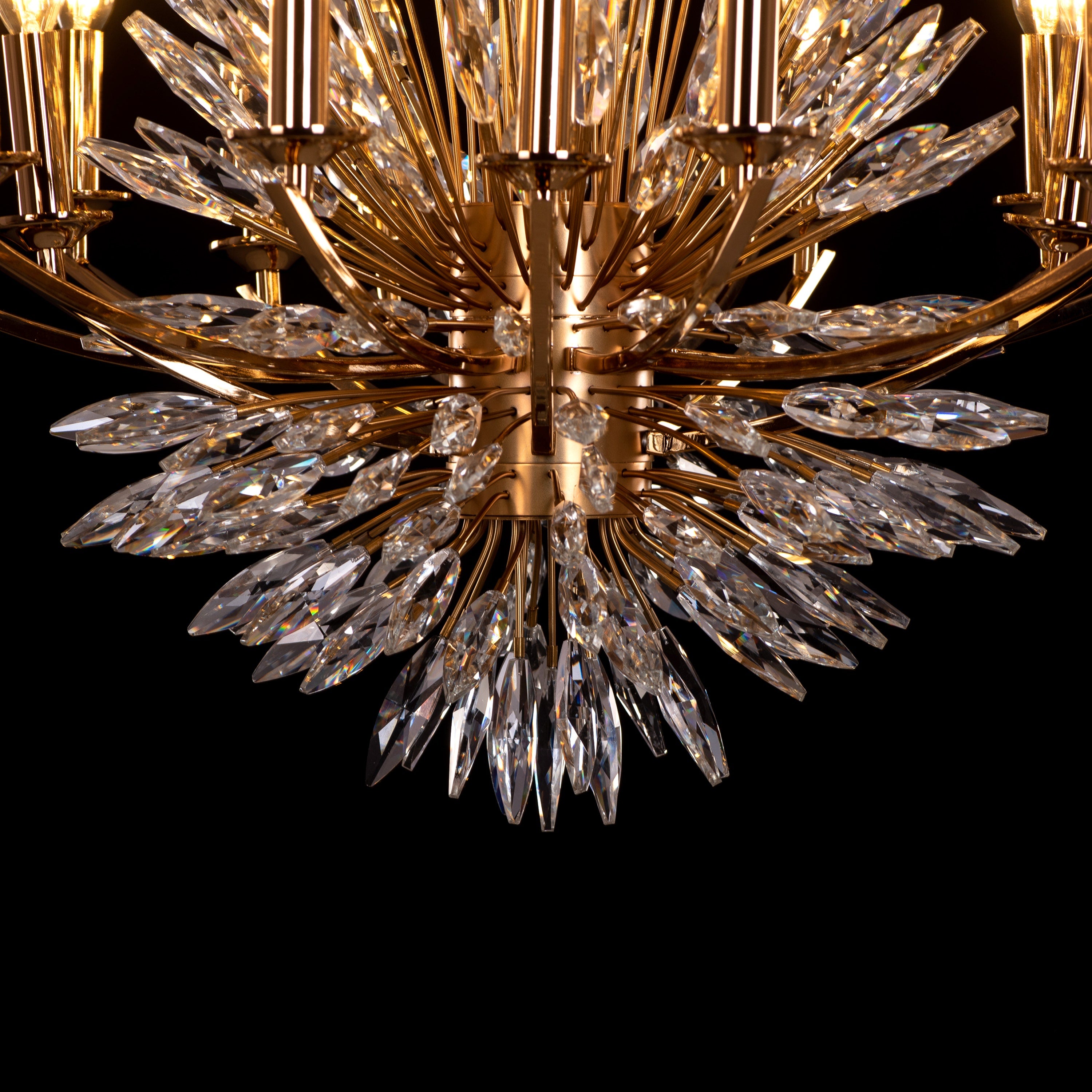 Jewel Of My Heart (Gold) Crystal Signature Chandelier