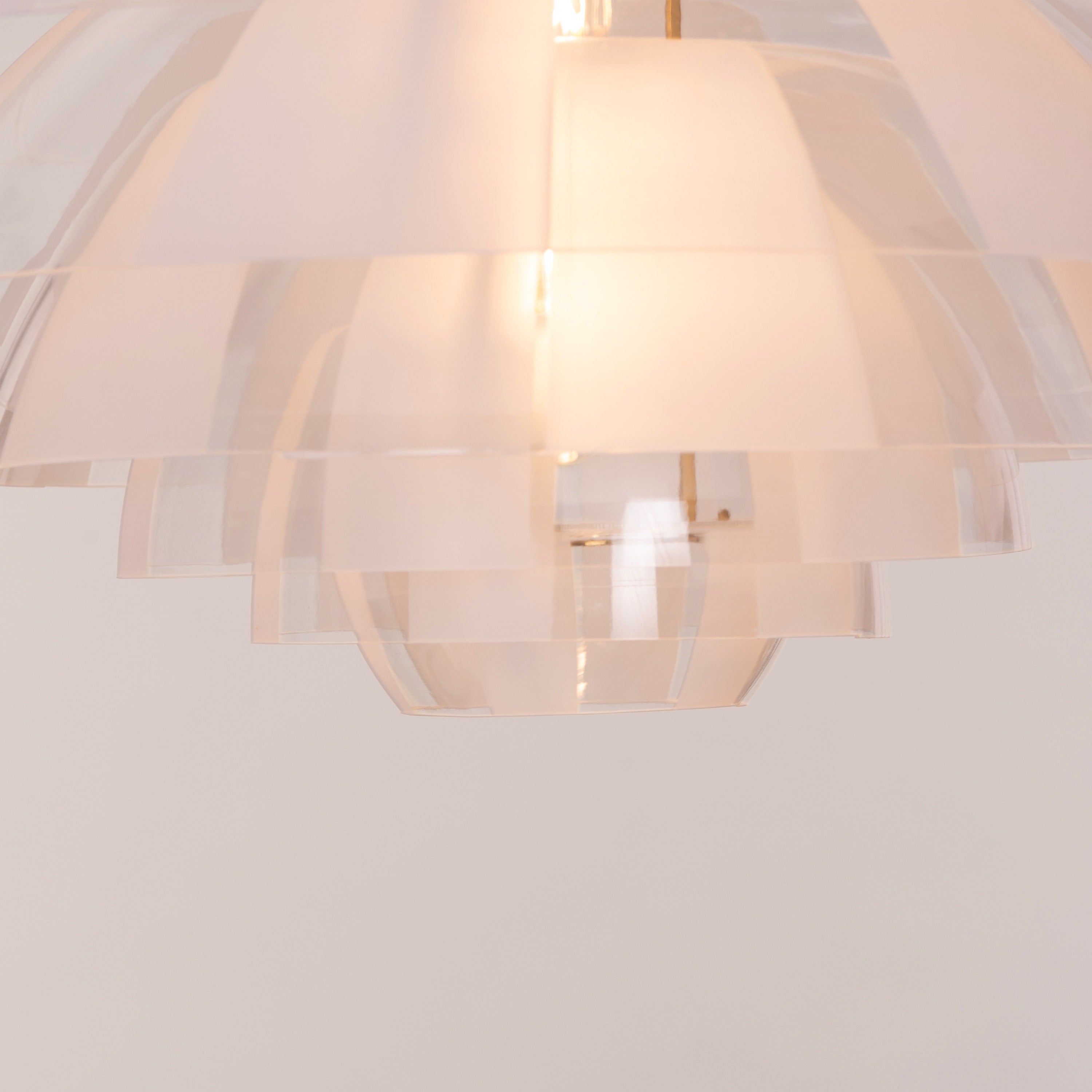 Find Your Truth (Gold, Frosted) Pendant Light