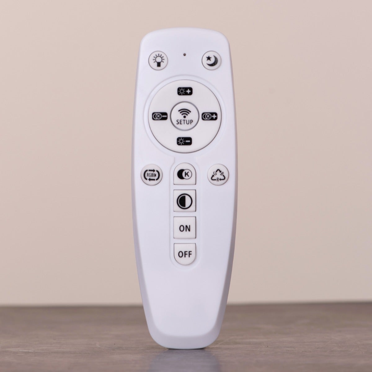 Through The Fire (Large, Gold, Dimmable LED with Remote Control) 2- Layer Crystal Chandelier