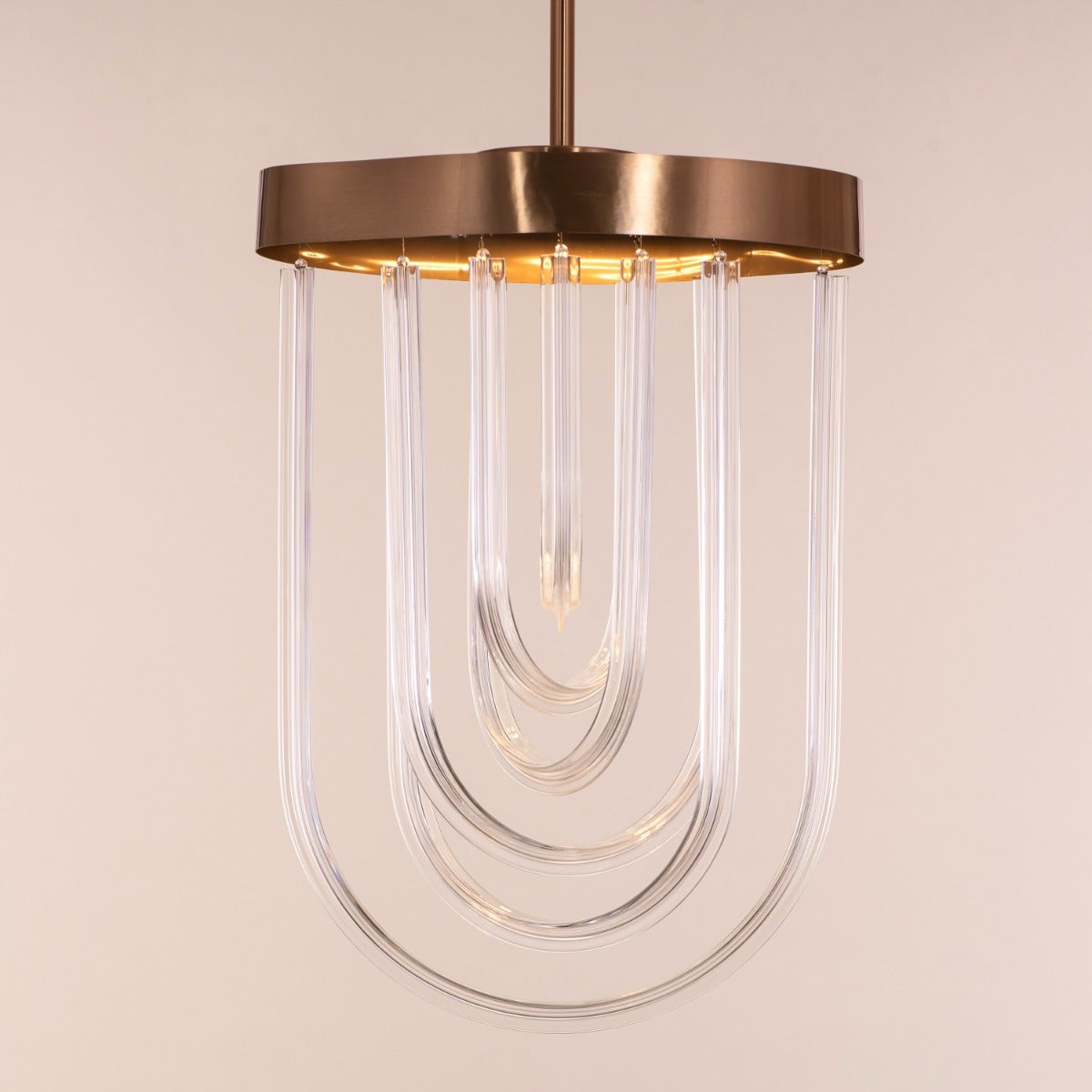 Read The Room (Gold, Built-In LED) Pendant Light