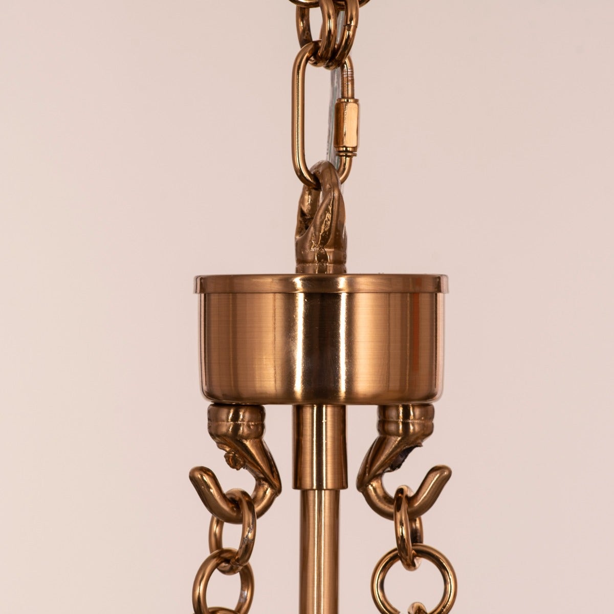 Trance (Small, Gold) Glass Chandelier