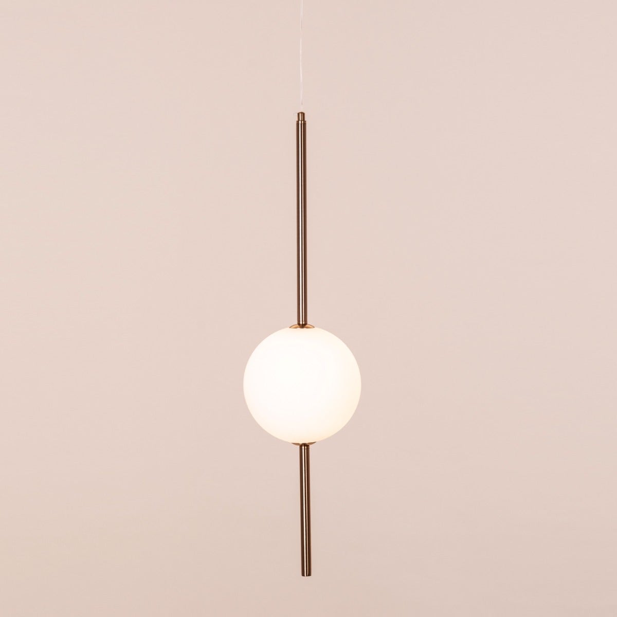 Peacemaker (Large, Gold, Built-In LED) Pendant Light