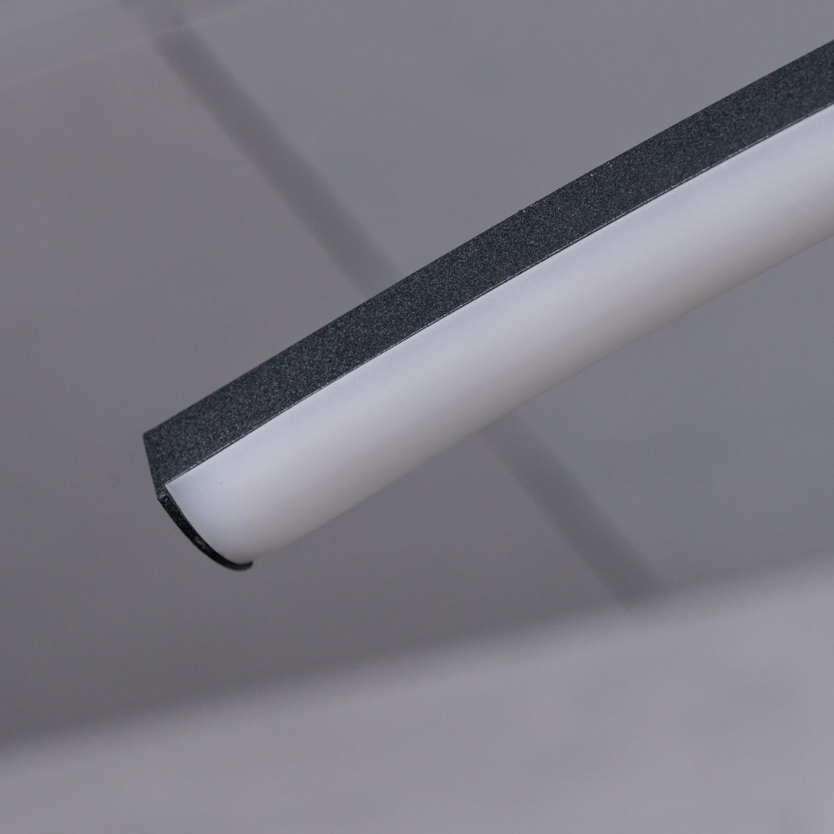 Half Mast (Large, Black, 3 Color Dimmable LED with Remote Control) Chandelier