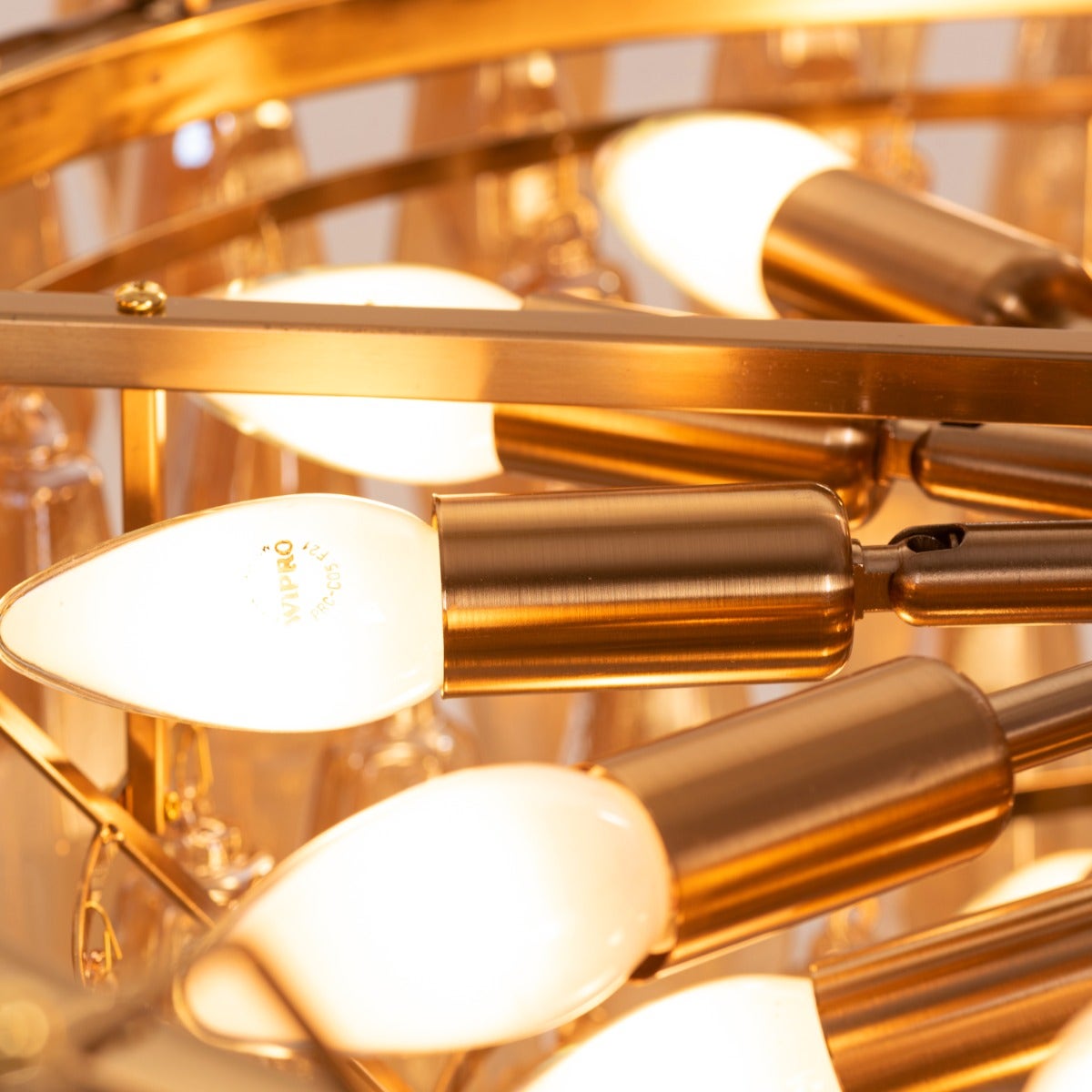 Starry Skies (Medium, Amber) Crystal Chandelier