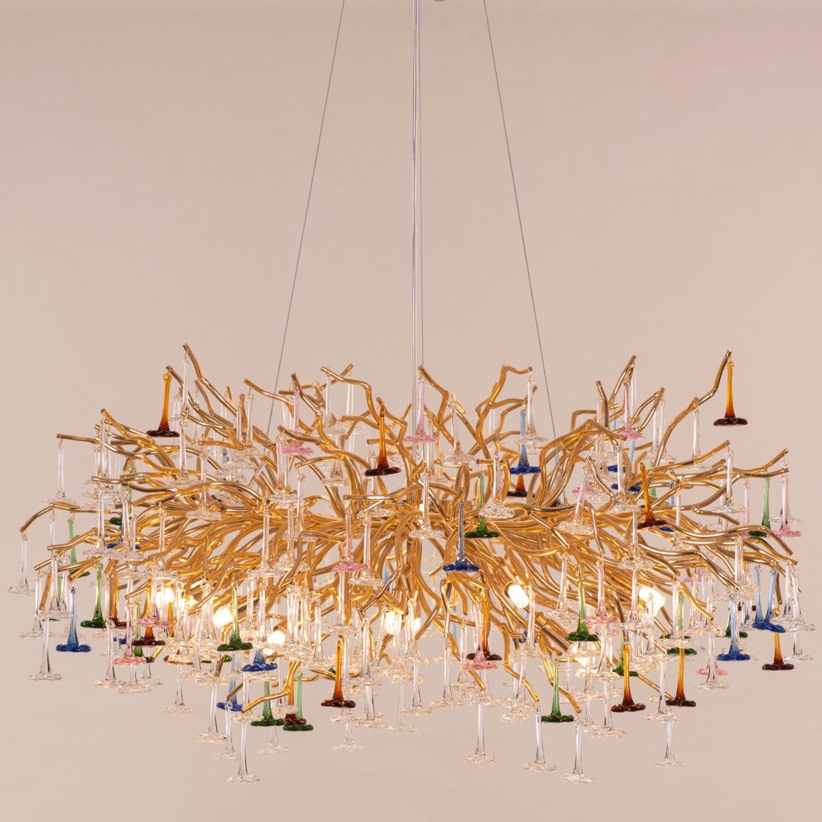 You Said Eternity (Medium, Gold) Crystal Chandelier