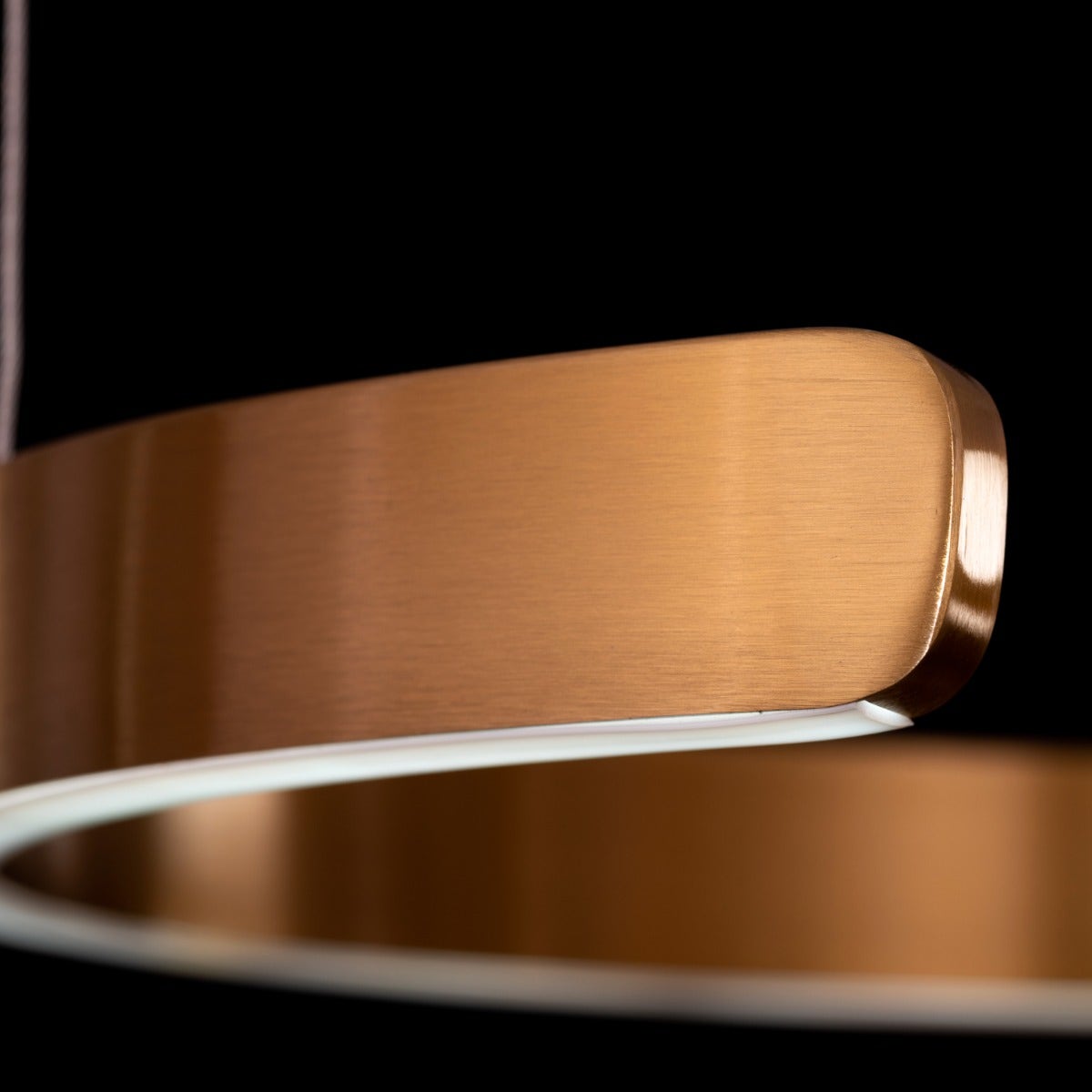 Passing Through (Small, Gold, Dimmable LED with Remote Control) Chandelier