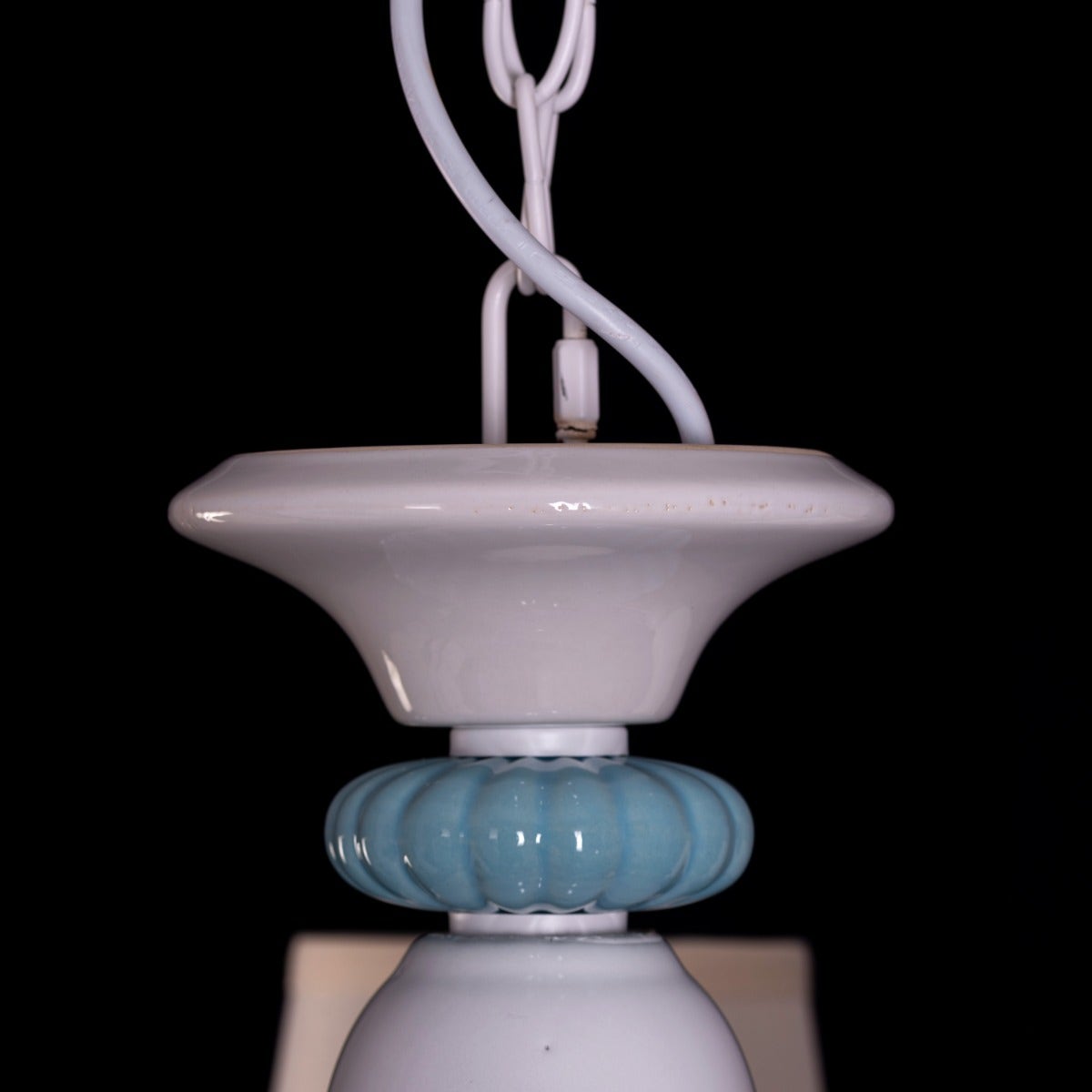 Faraway Tree (Small, White) Ceramic Chandelier