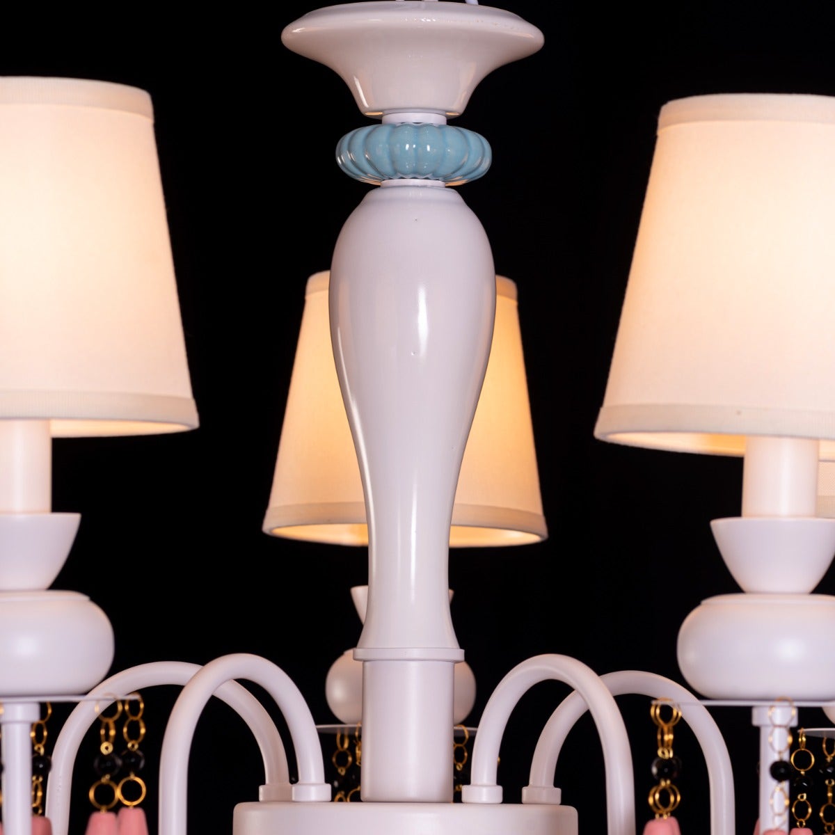 Faraway Tree (Small, White) Ceramic Chandelier