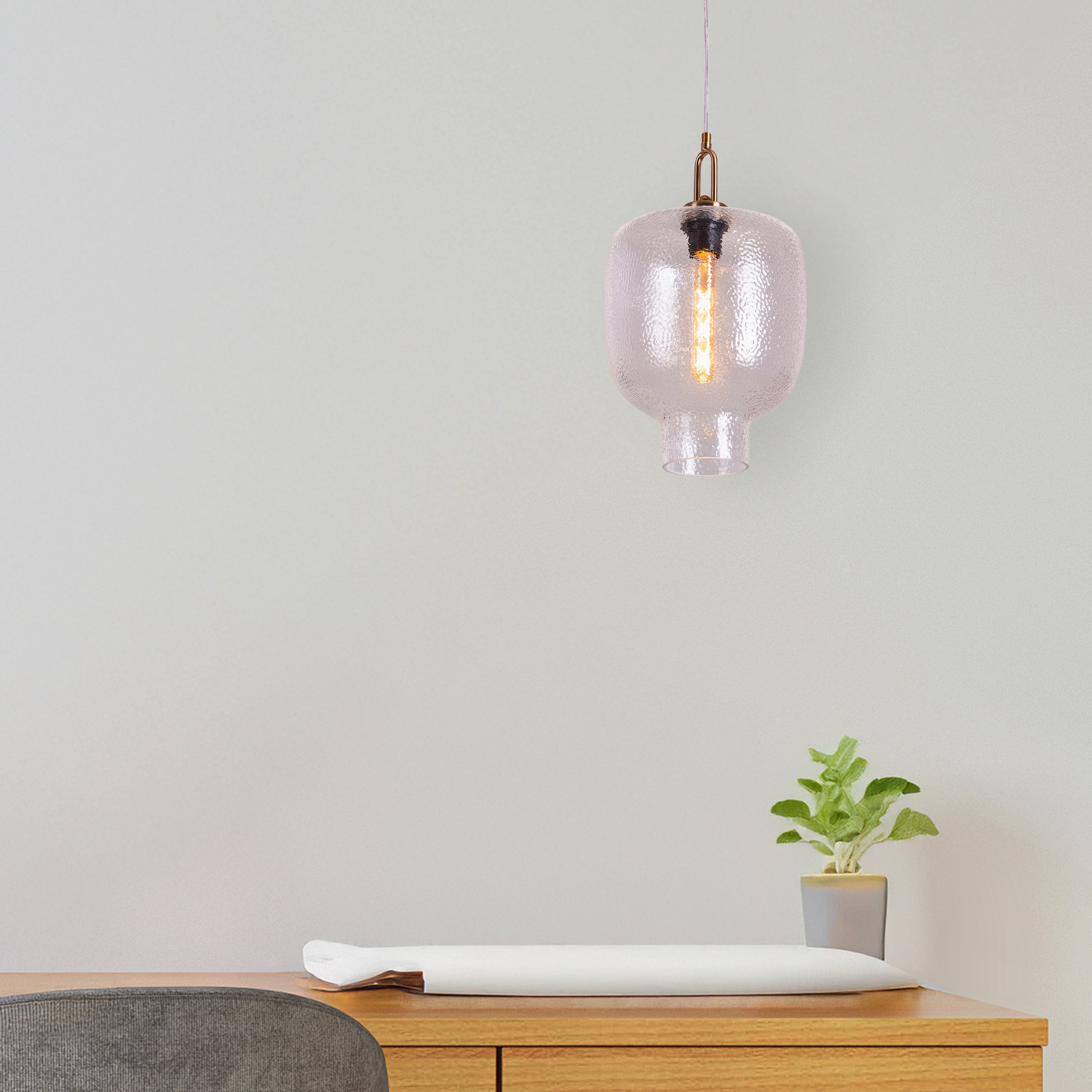 Take Me Traveling Bubble Glass Pendant Light