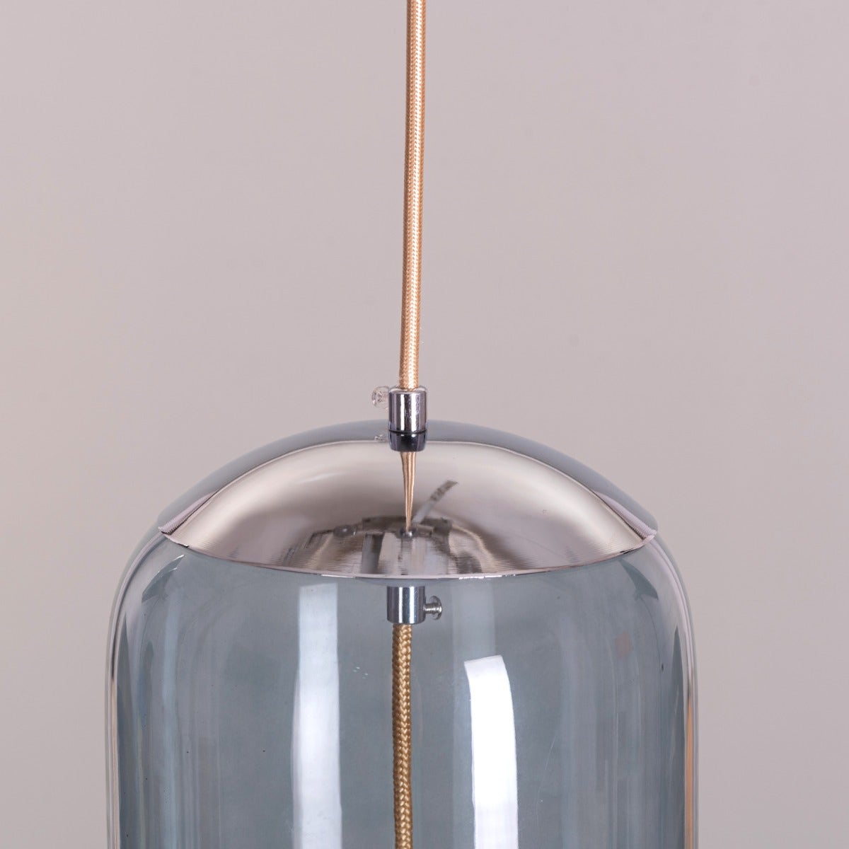 Trust Yourself (Blue, Built-In LED) Glass Pendant Light