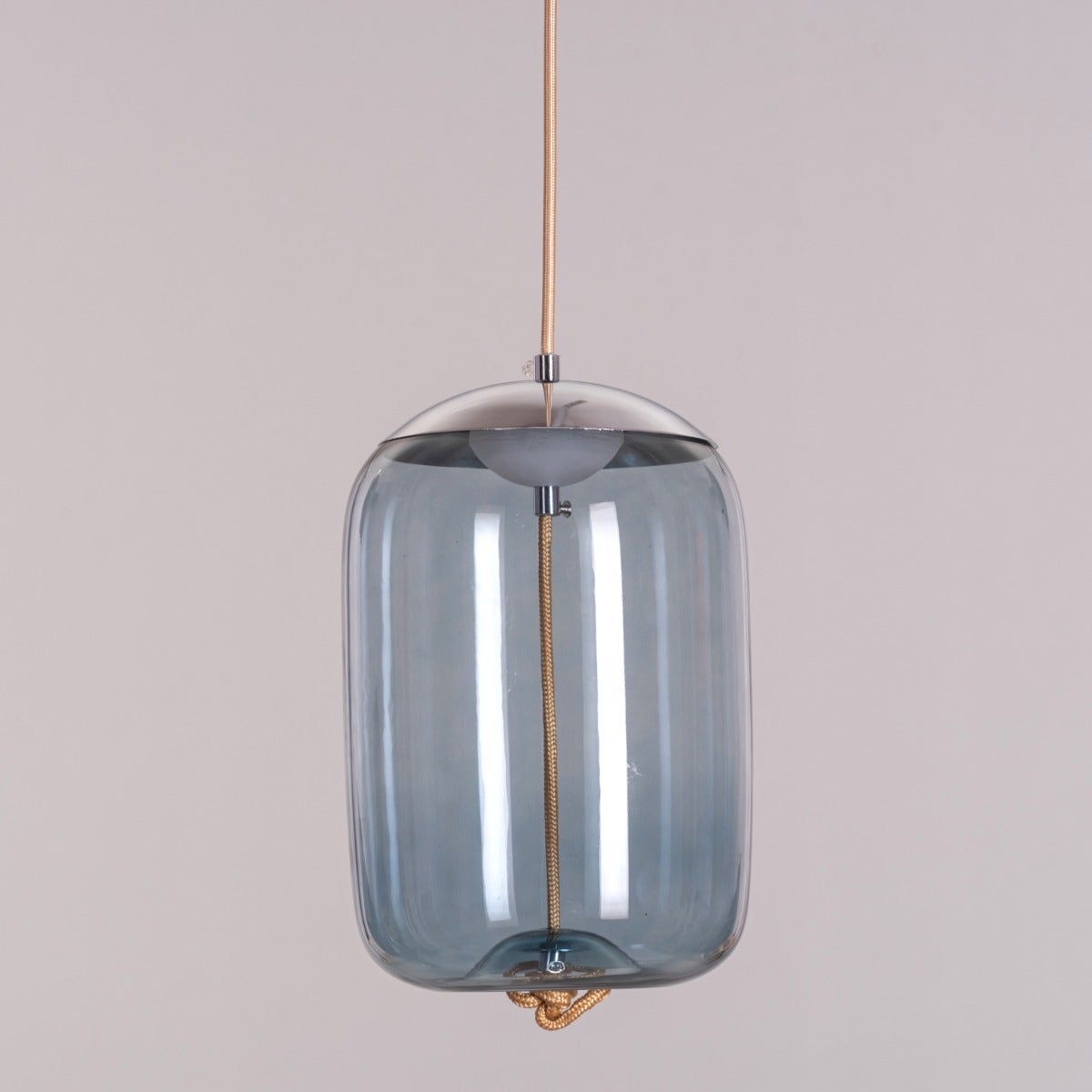 Trust Yourself (Blue, Built-In LED) Glass Pendant Light