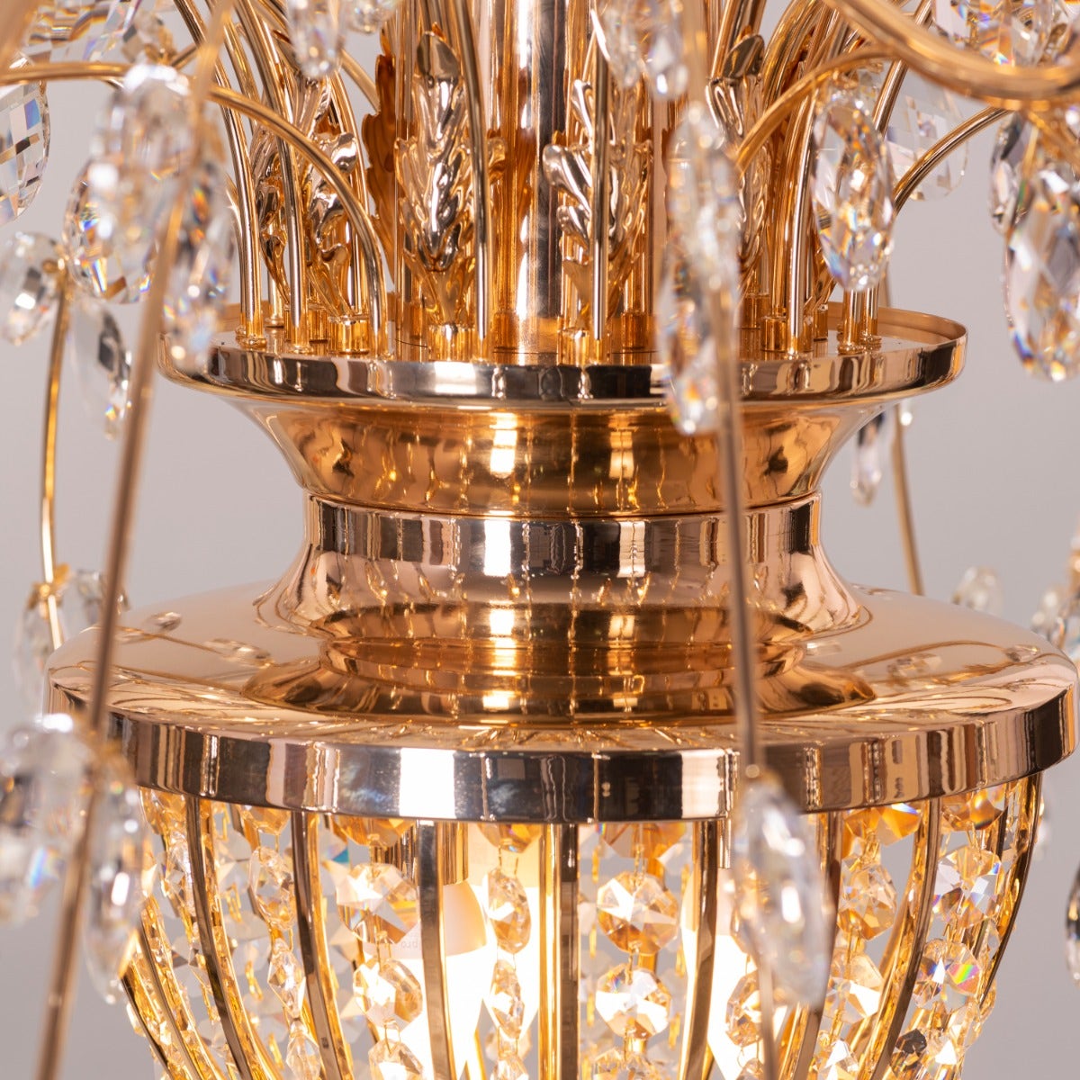 Juliet To Your Romeo (Large, Gold) Crystal Chandelier