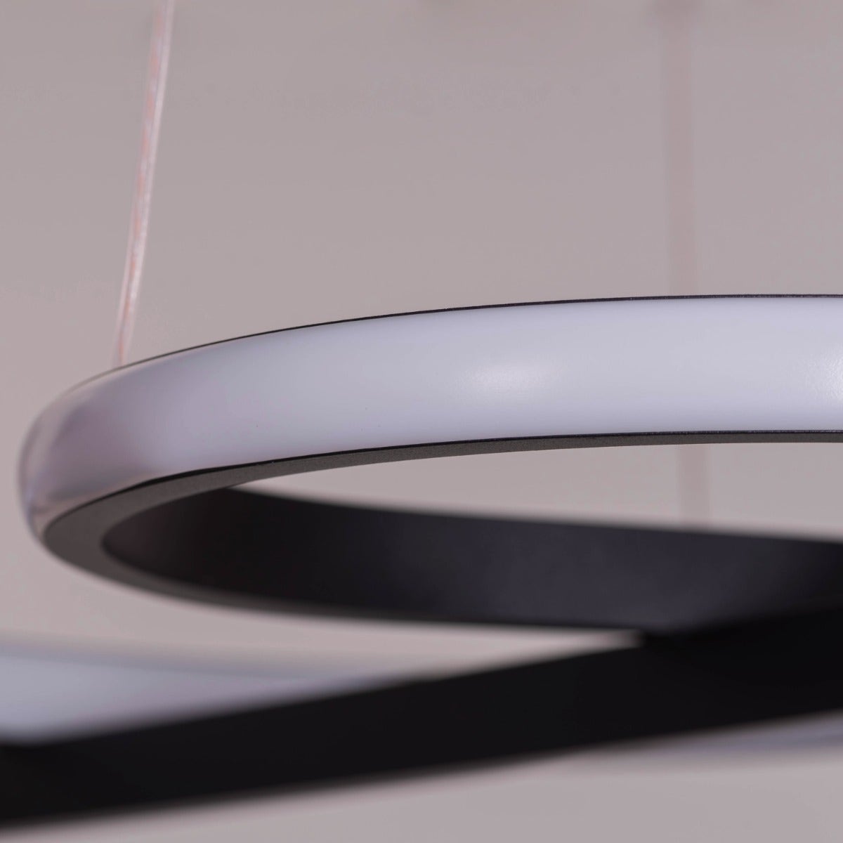 Dive Right In (Medium, Black, Dimmable LED with Remote Control) Chandelier