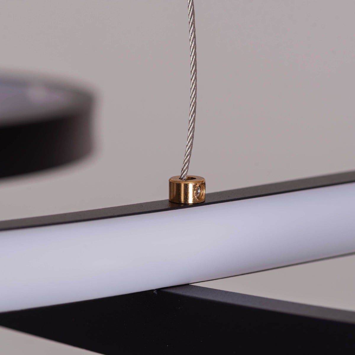 Dive Right In (Medium, Black, Dimmable LED with Remote Control) Chandelier