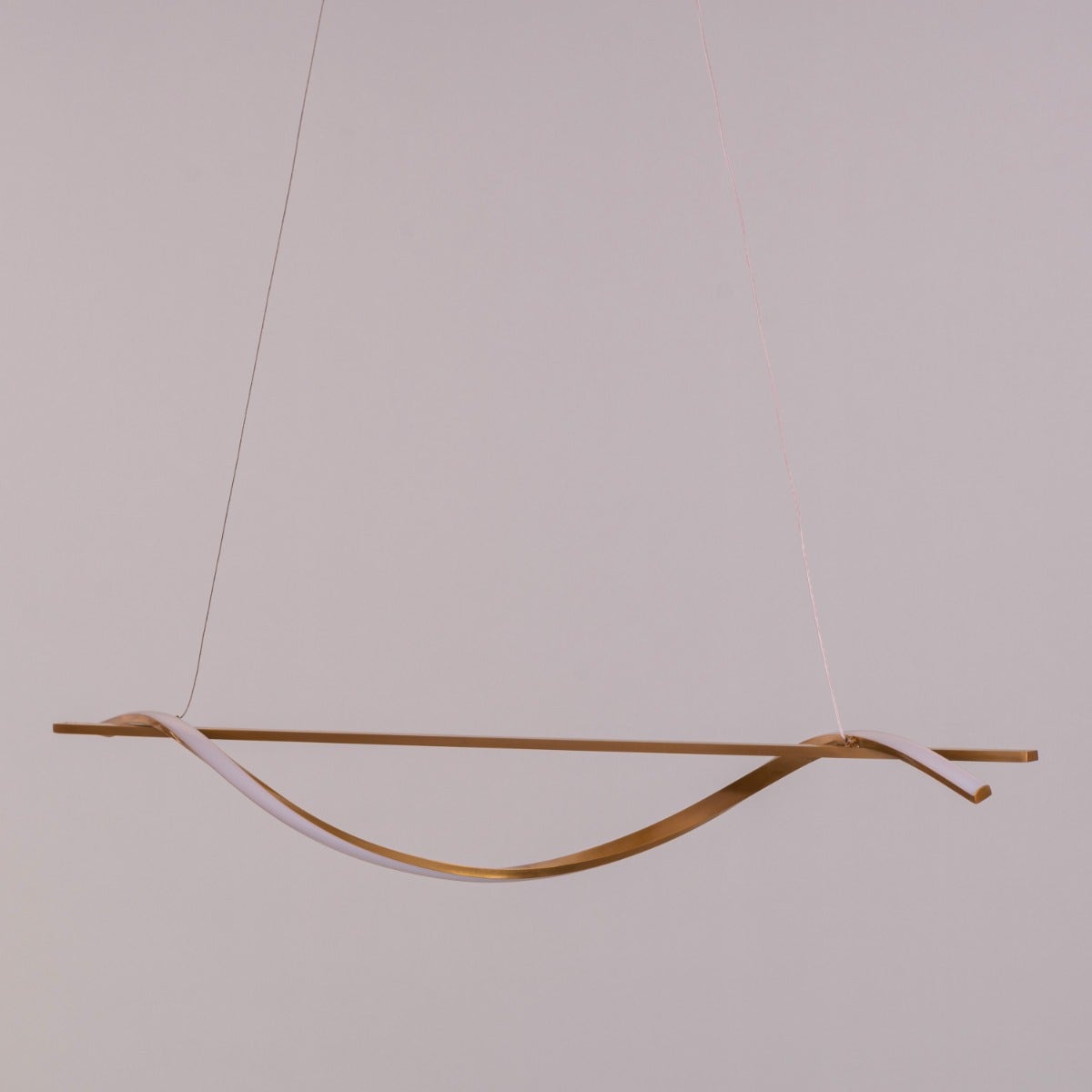 Cheat Sheet (Large, Gold, Dimmable LED with Remote Control) Chandelier