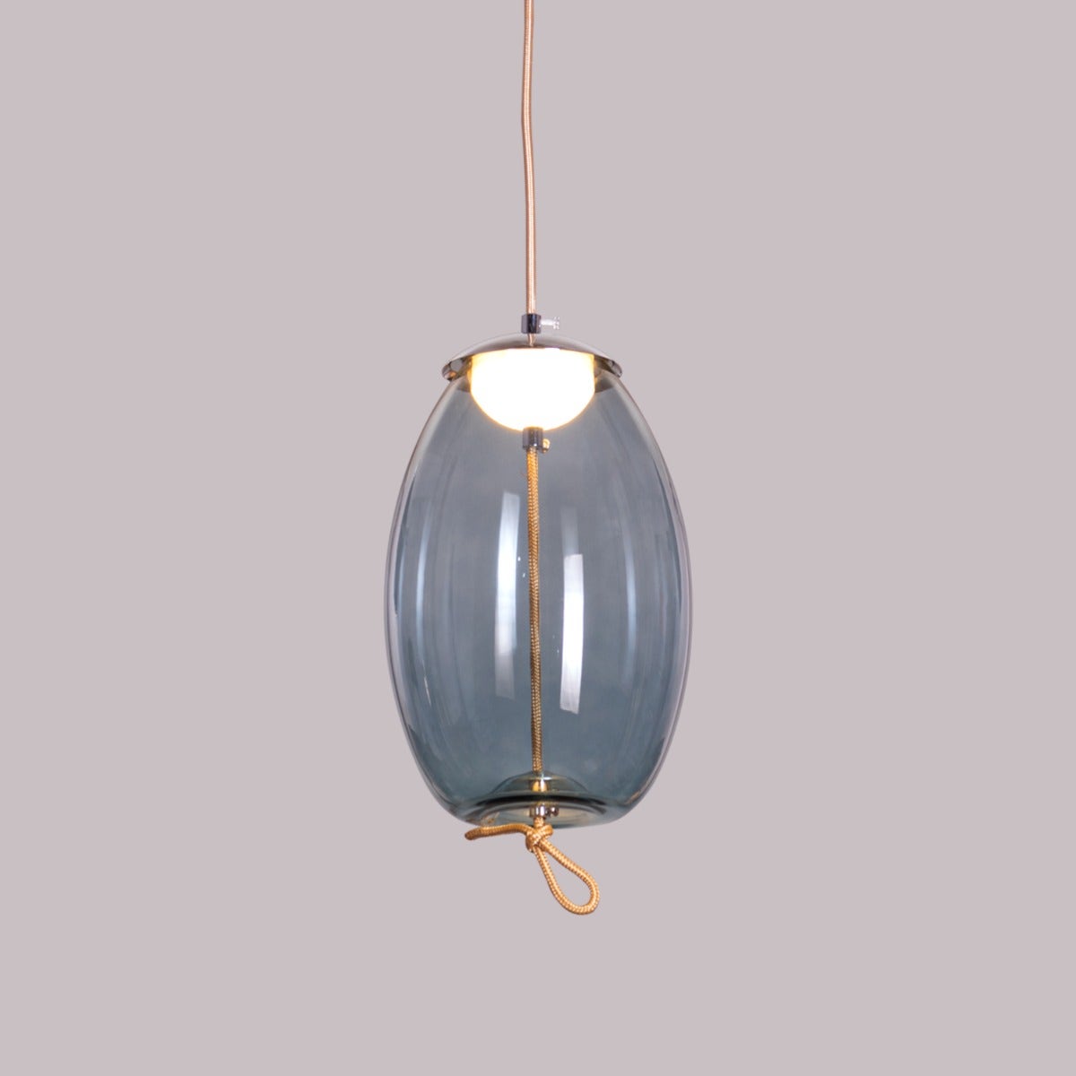 Feel The Feels (Blue, Built-In LED) Glass Pendant Light