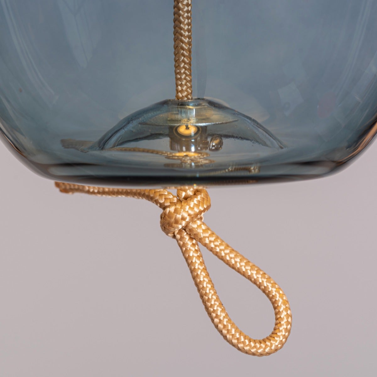 Feel The Feels (Blue, Built-In LED) Glass Pendant Light