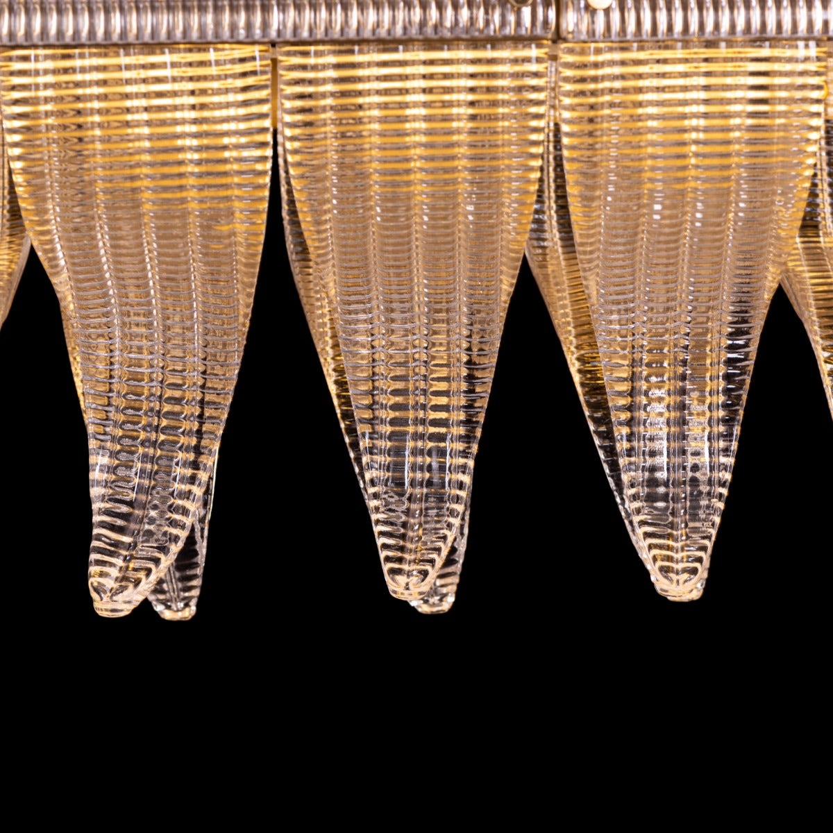 Seat At The Table (Large, Gold) Crystal Chandelier
