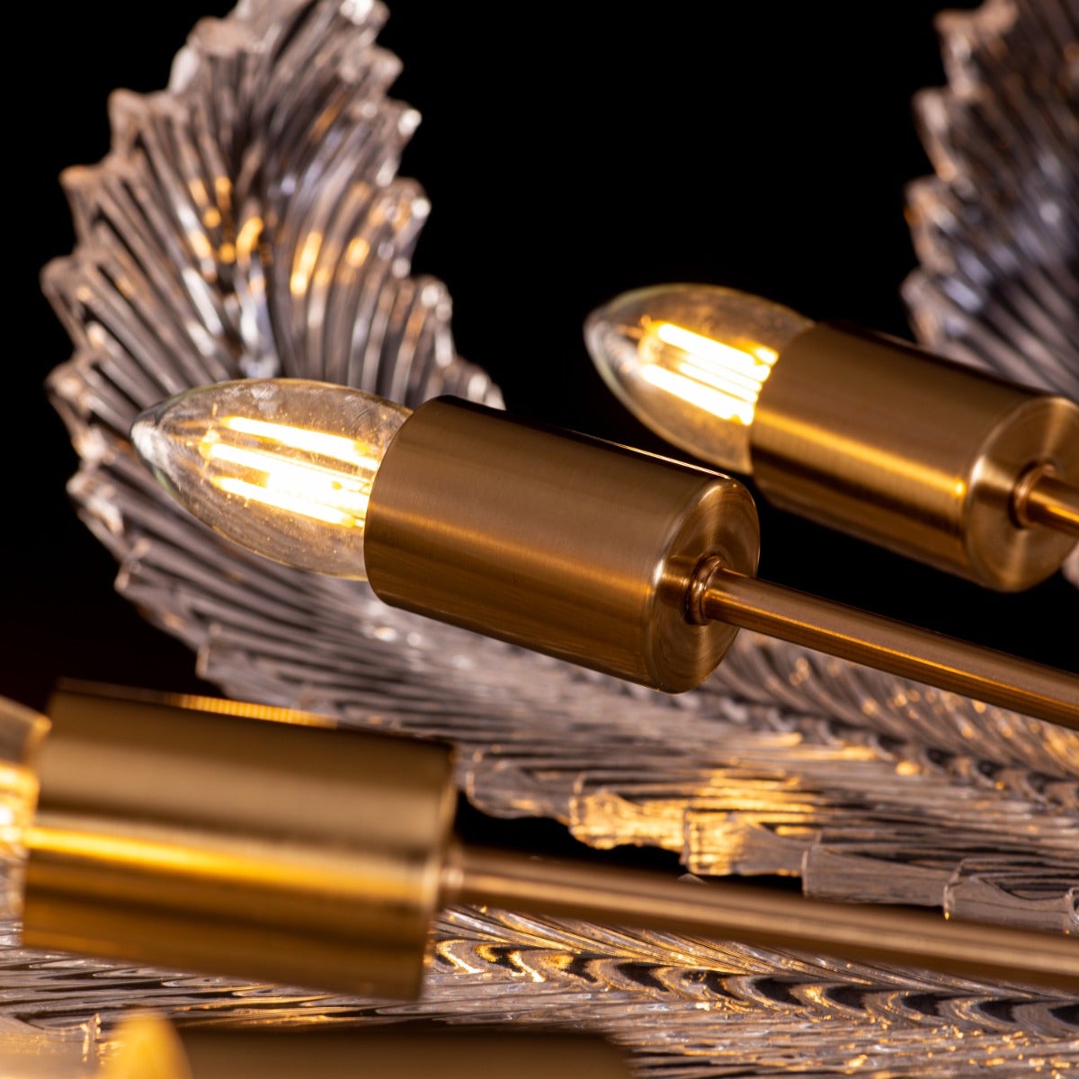 Wine Of Kings (Large, Gold) Crystal Chandelier