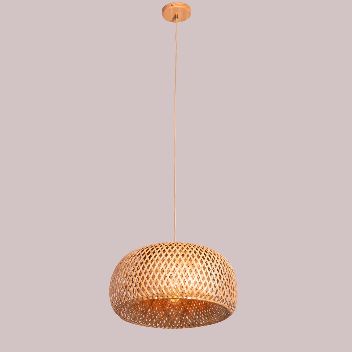 Say Hello Rattan Pendant Light